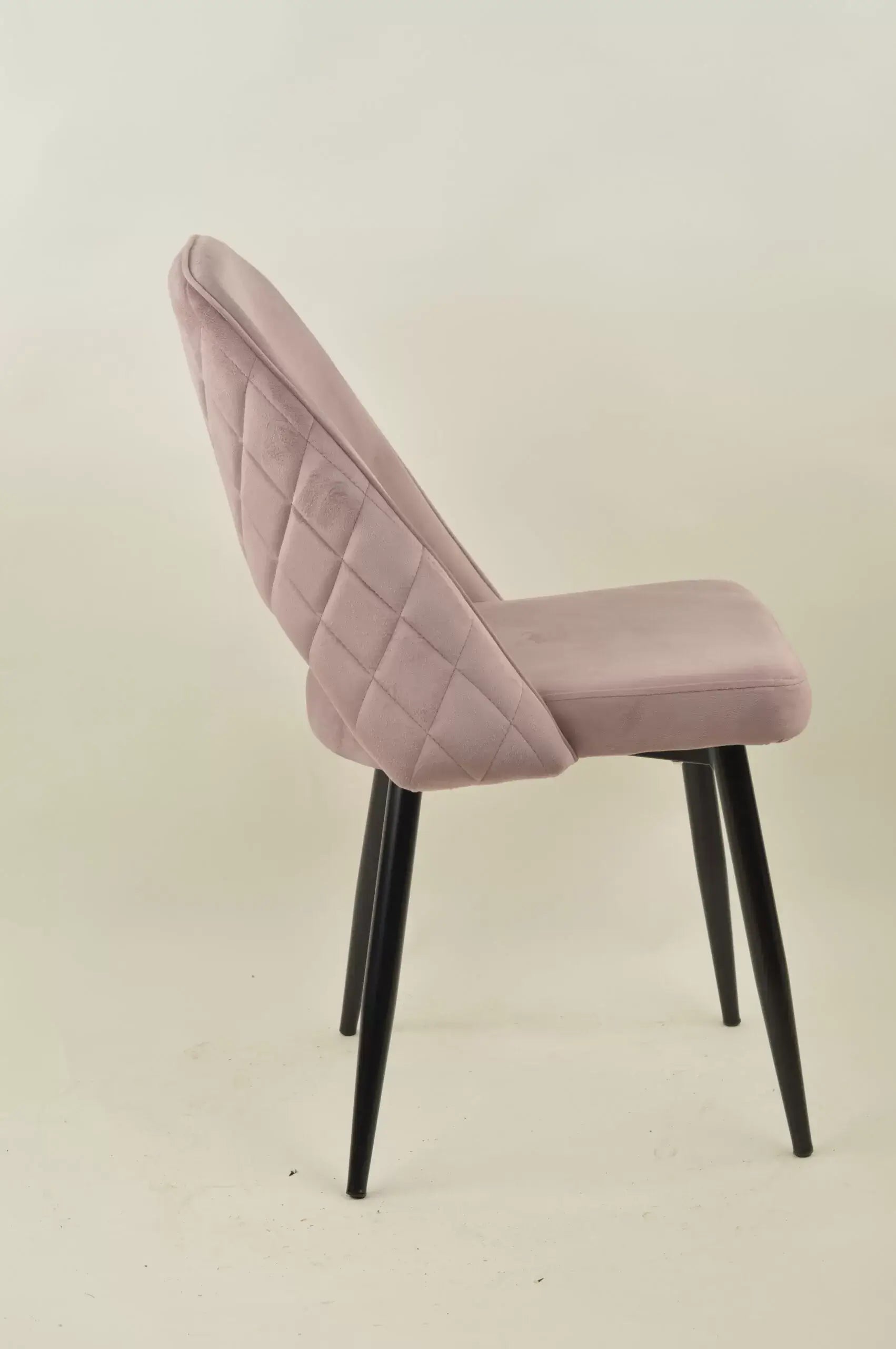 Трапезен стол Мигел розов цвят