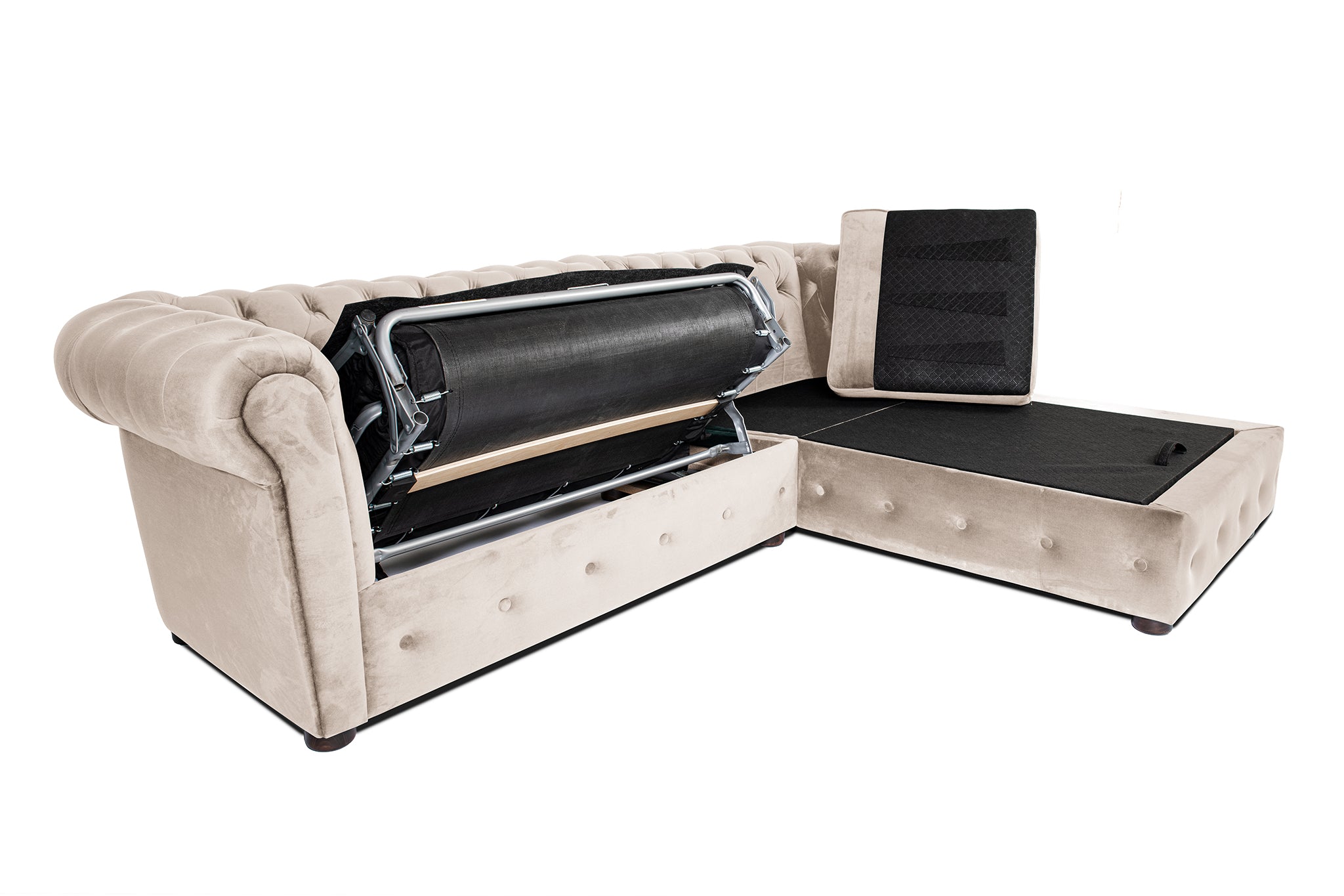 Диван Cristina – разтегателен 	245 × 85-175 × 68 см