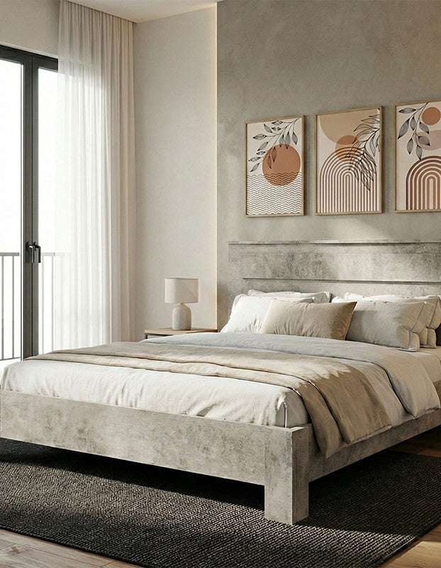 Двойно легло OLYMPUS в античен антрацит 160x200см