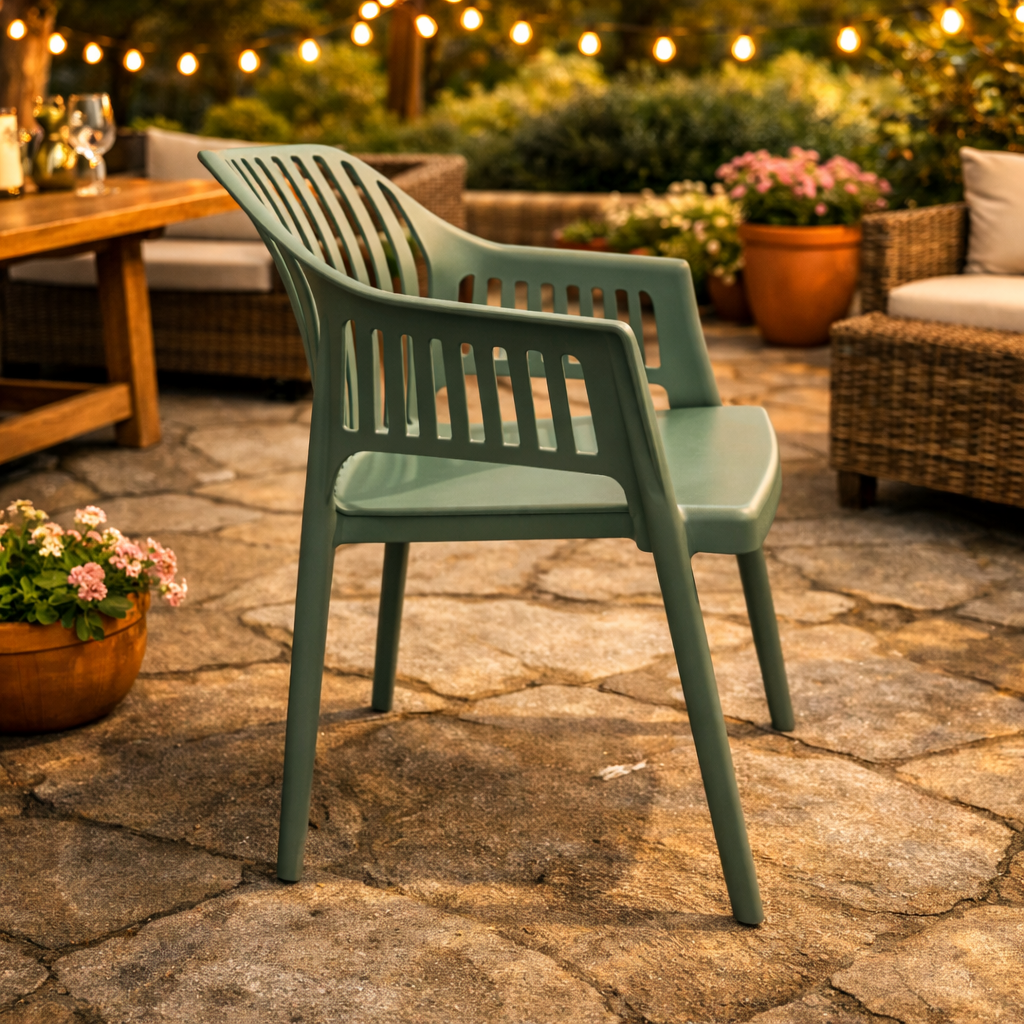 Трапезен Стол Лукас Маслина - Полипропилен