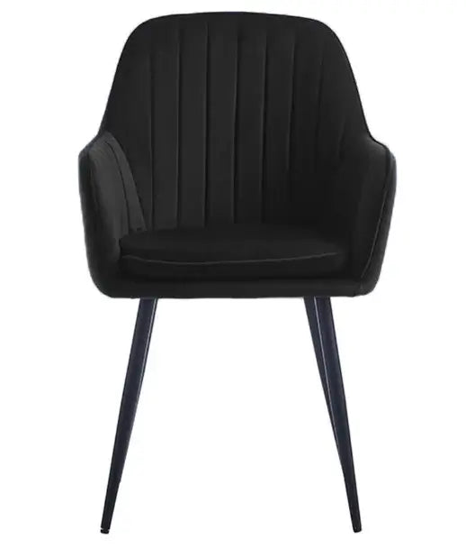 Трапезен стол ВМ313 -черно кадифе