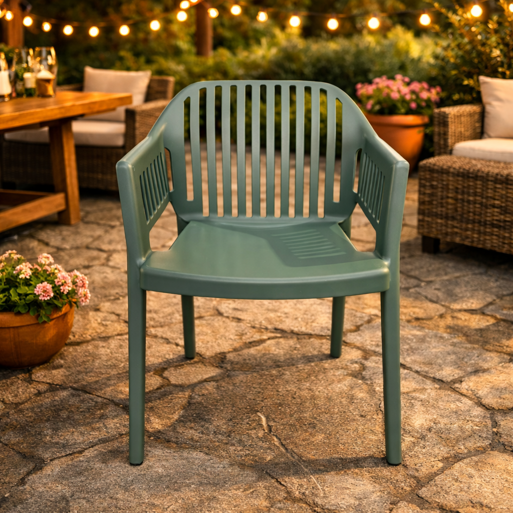 Трапезен Стол Лукас Маслина - Полипропилен