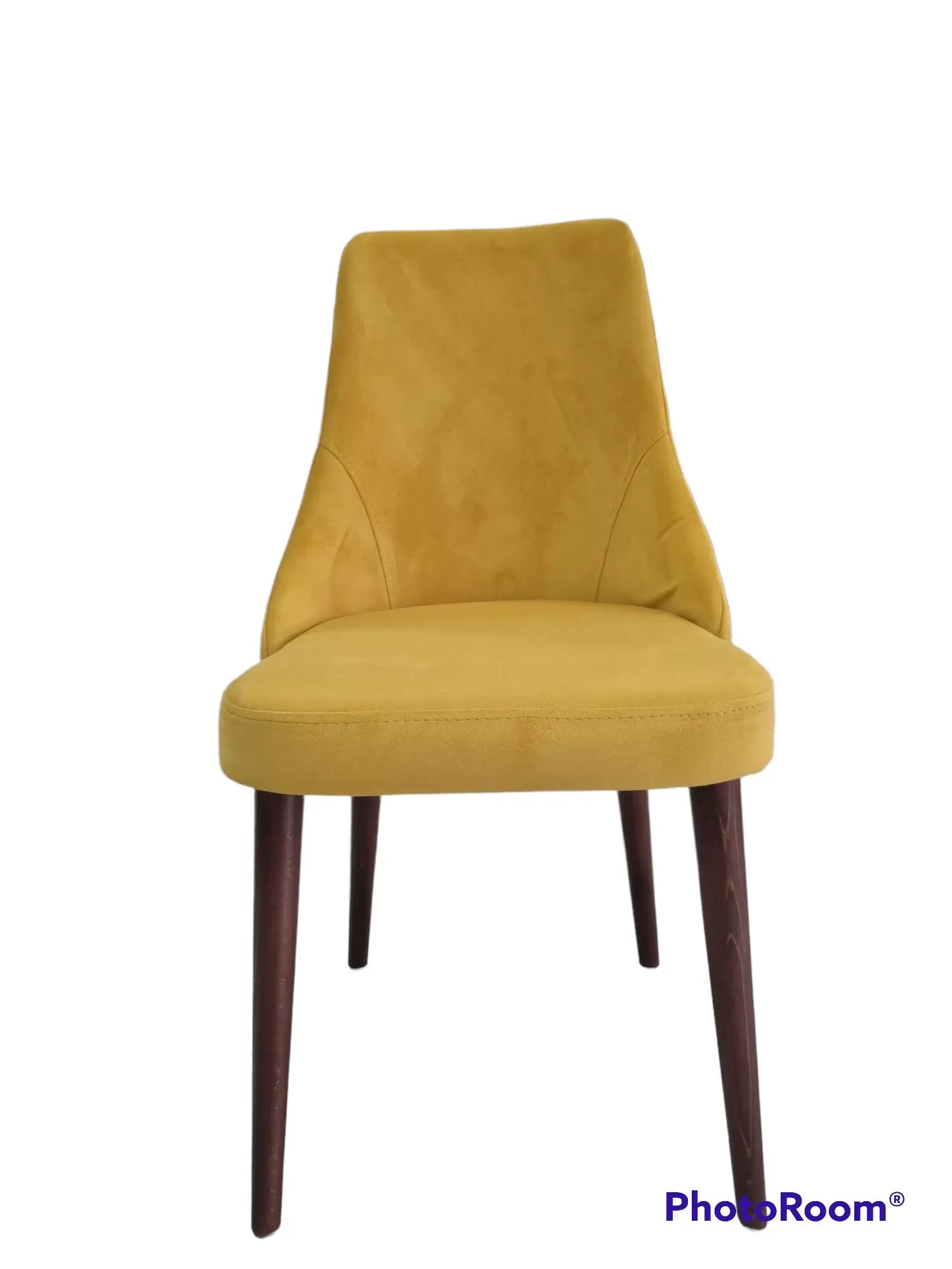 Трапезен стол Valencia S жълт цвят