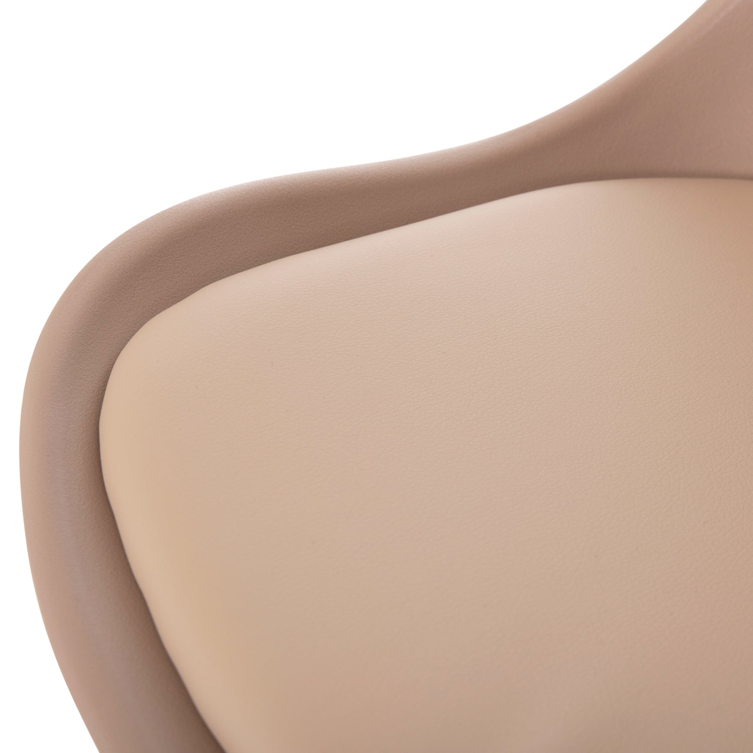 Трапезен стол Верона полипропилен крака /капучино 46x58x82 cm-последен брой