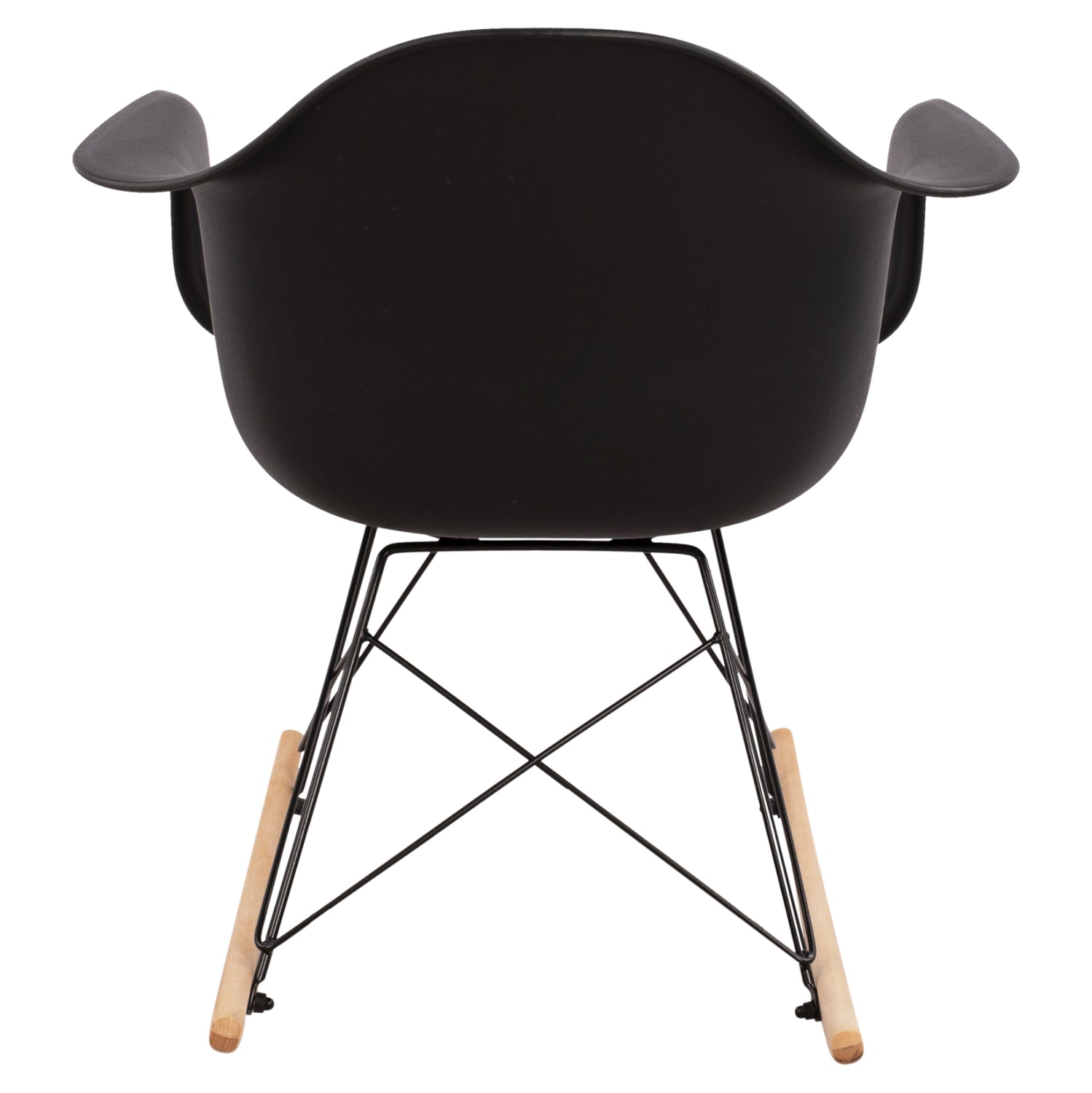 Кресло  TEYA люлка черен цвят  61x71x64