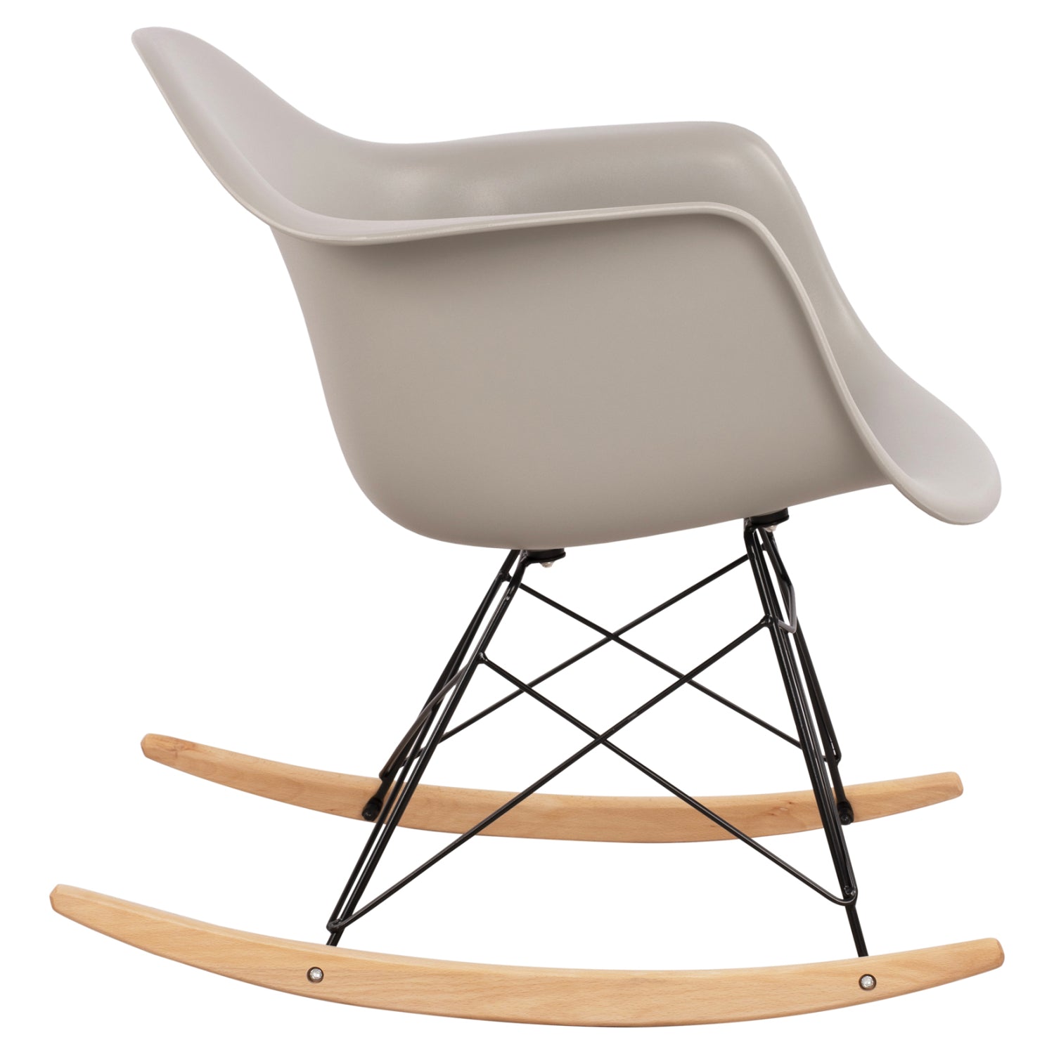 Кресло Тея люлка сив цвят