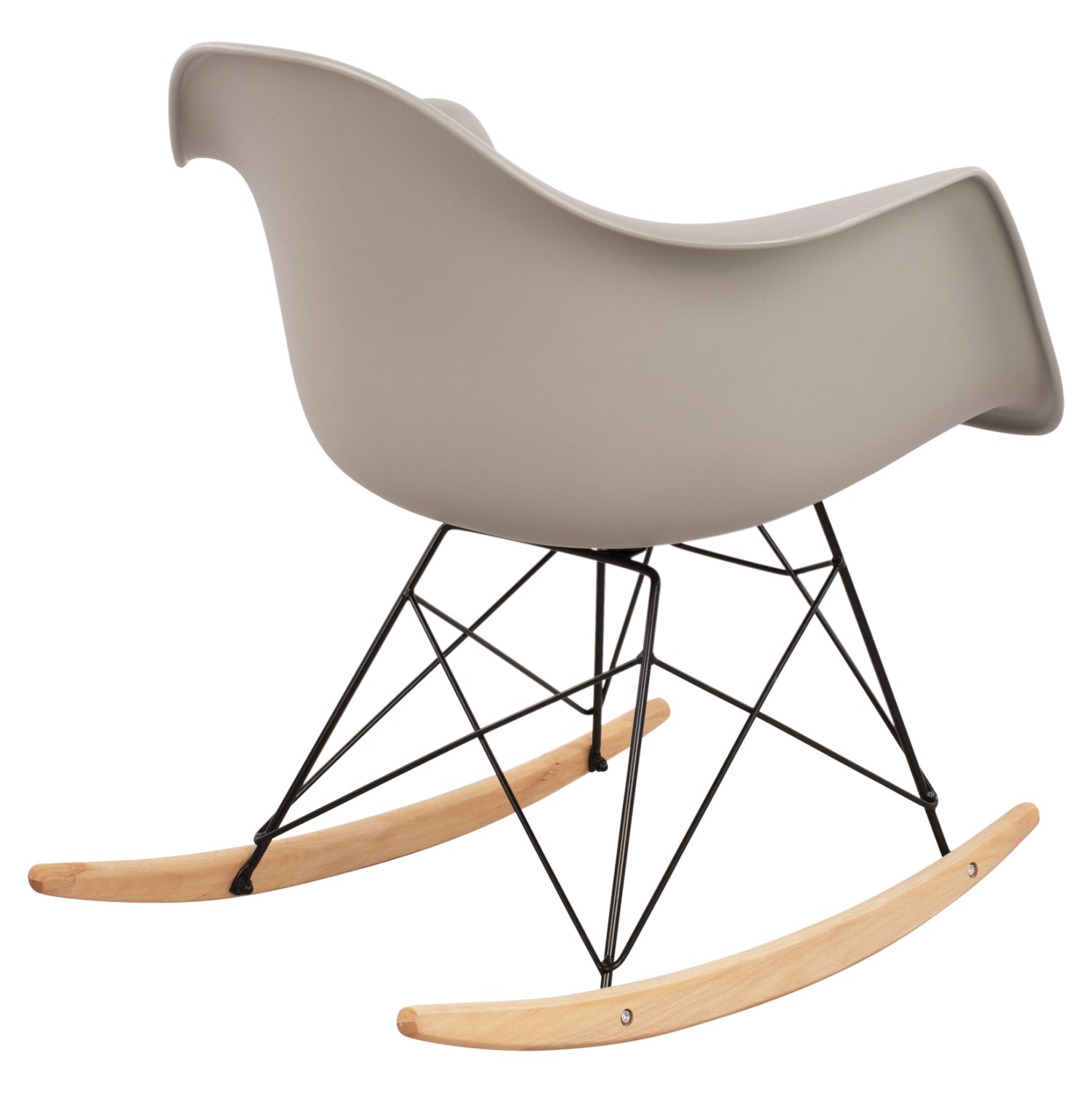 Кресло Тея люлка сив цвят