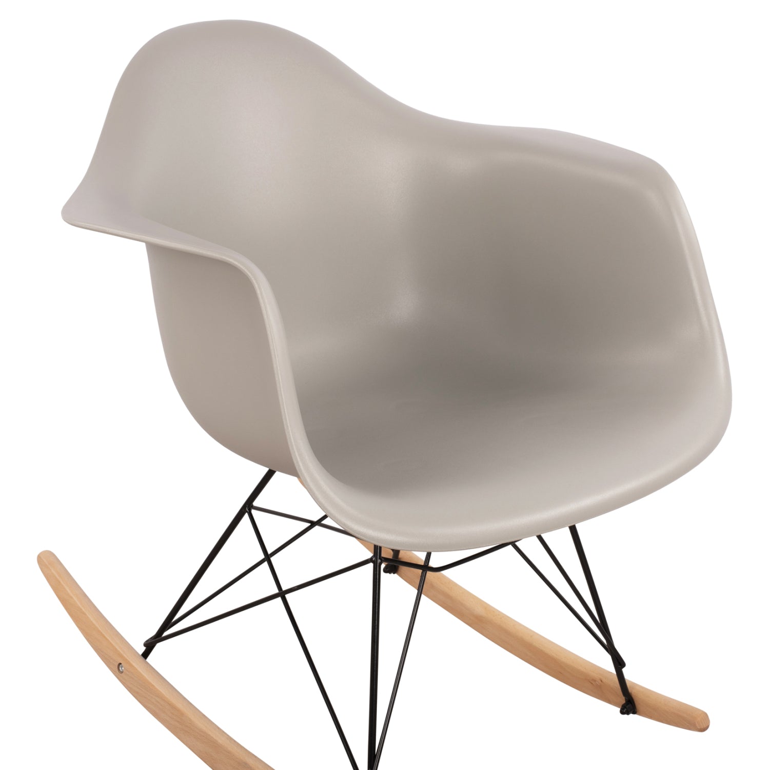 Кресло Тея люлка сив цвят