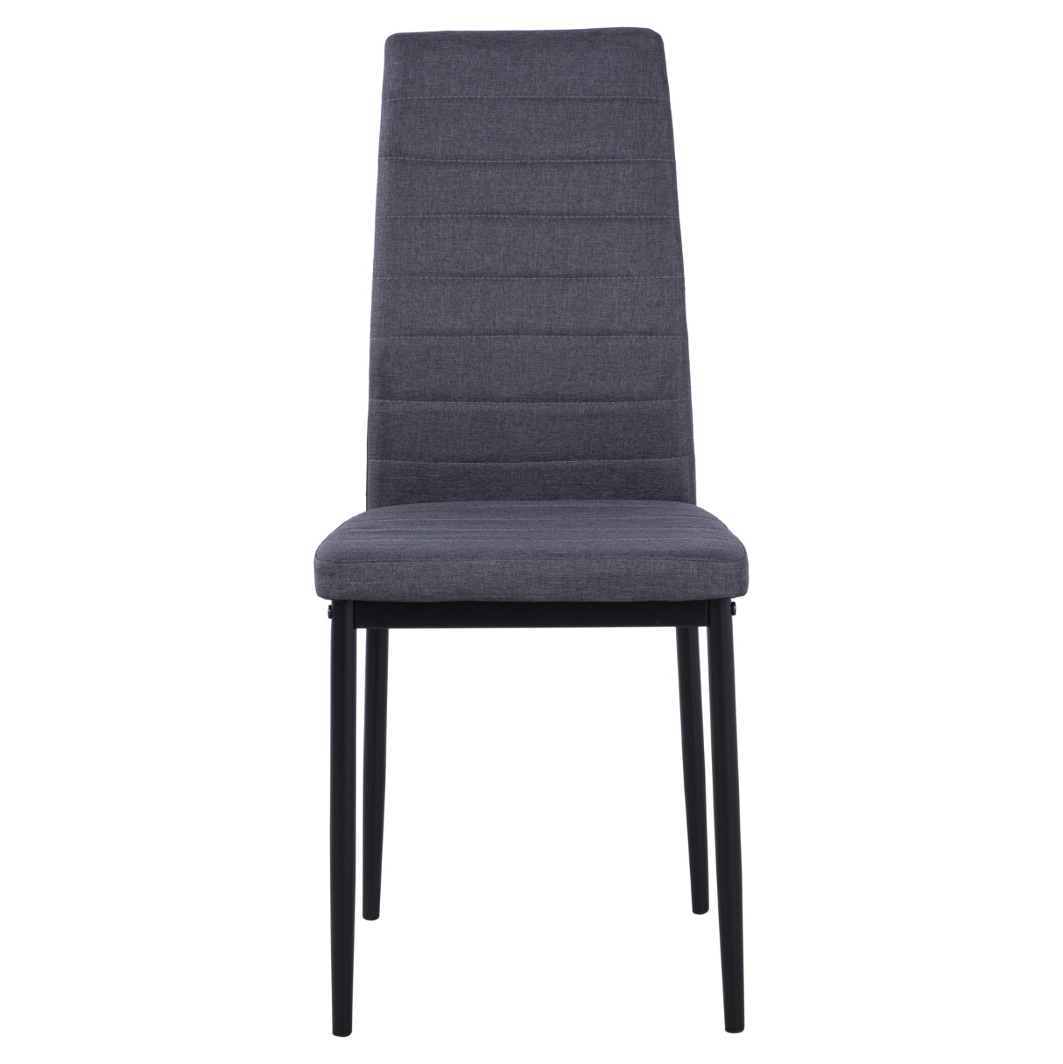 Стол Лейди  дамаска цвят сив-черен