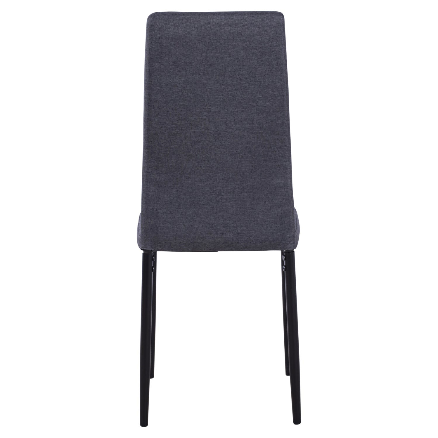 Стол Лейди  дамаска цвят сив-черен