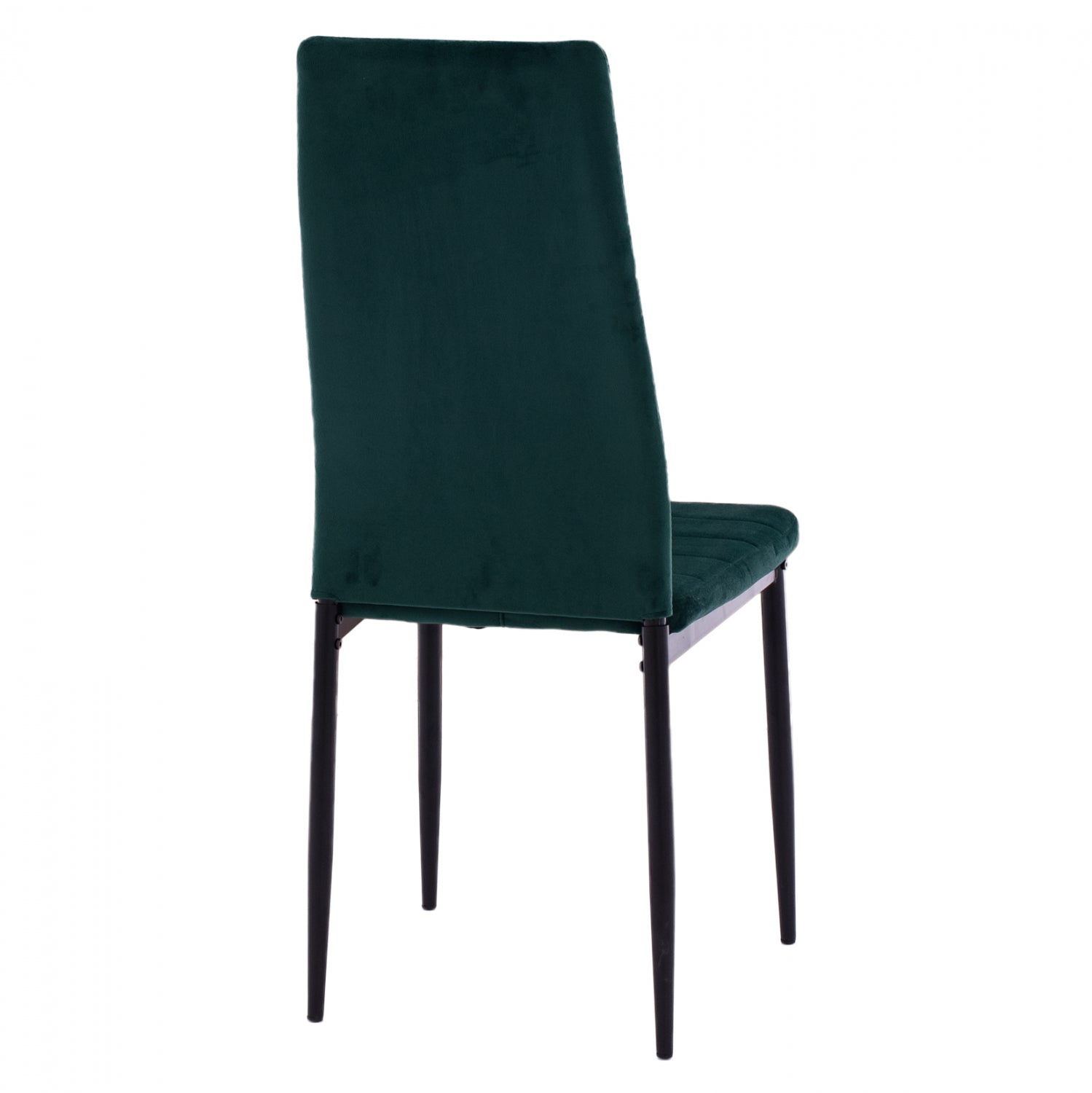 Стол Лейди кадифе зелен цвят