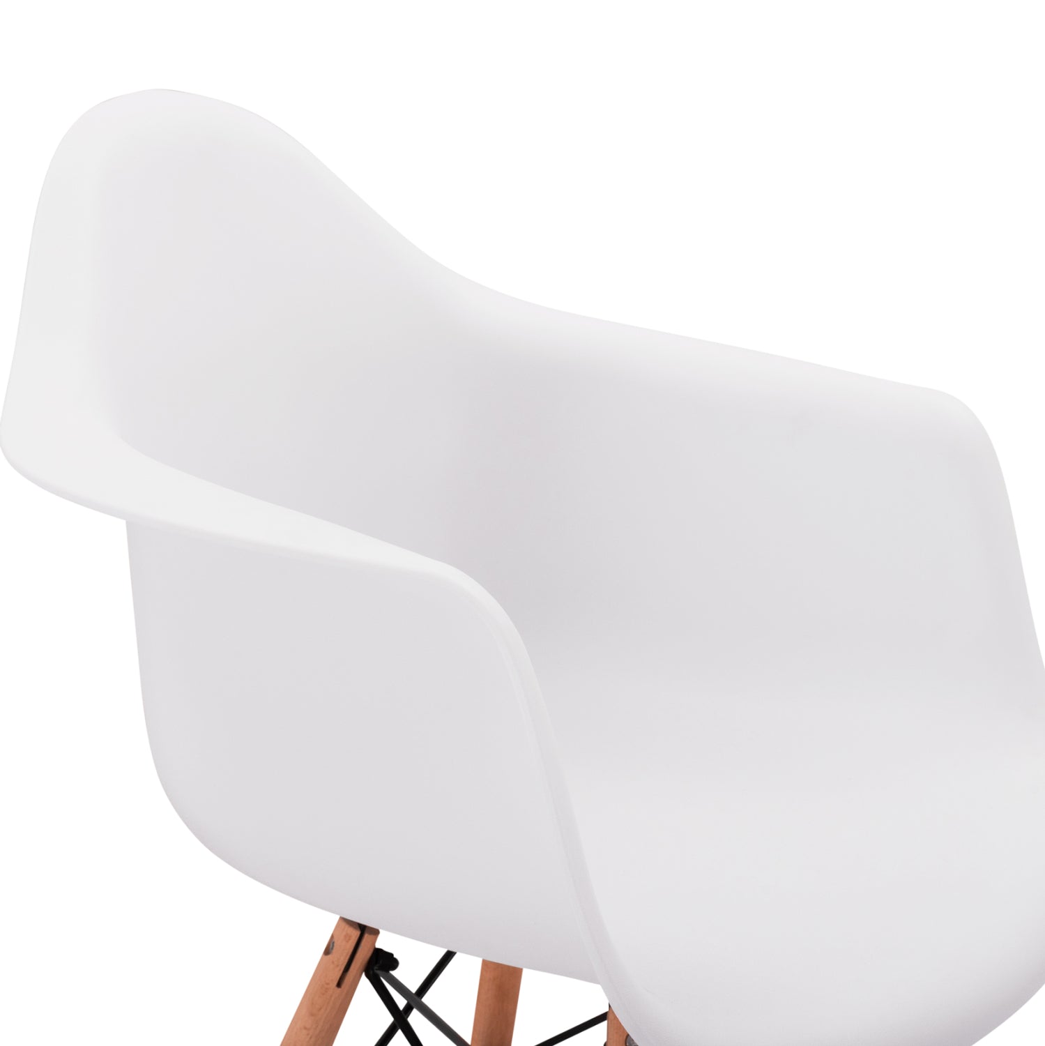 Кресло Тея полипропилен  - бял цвят