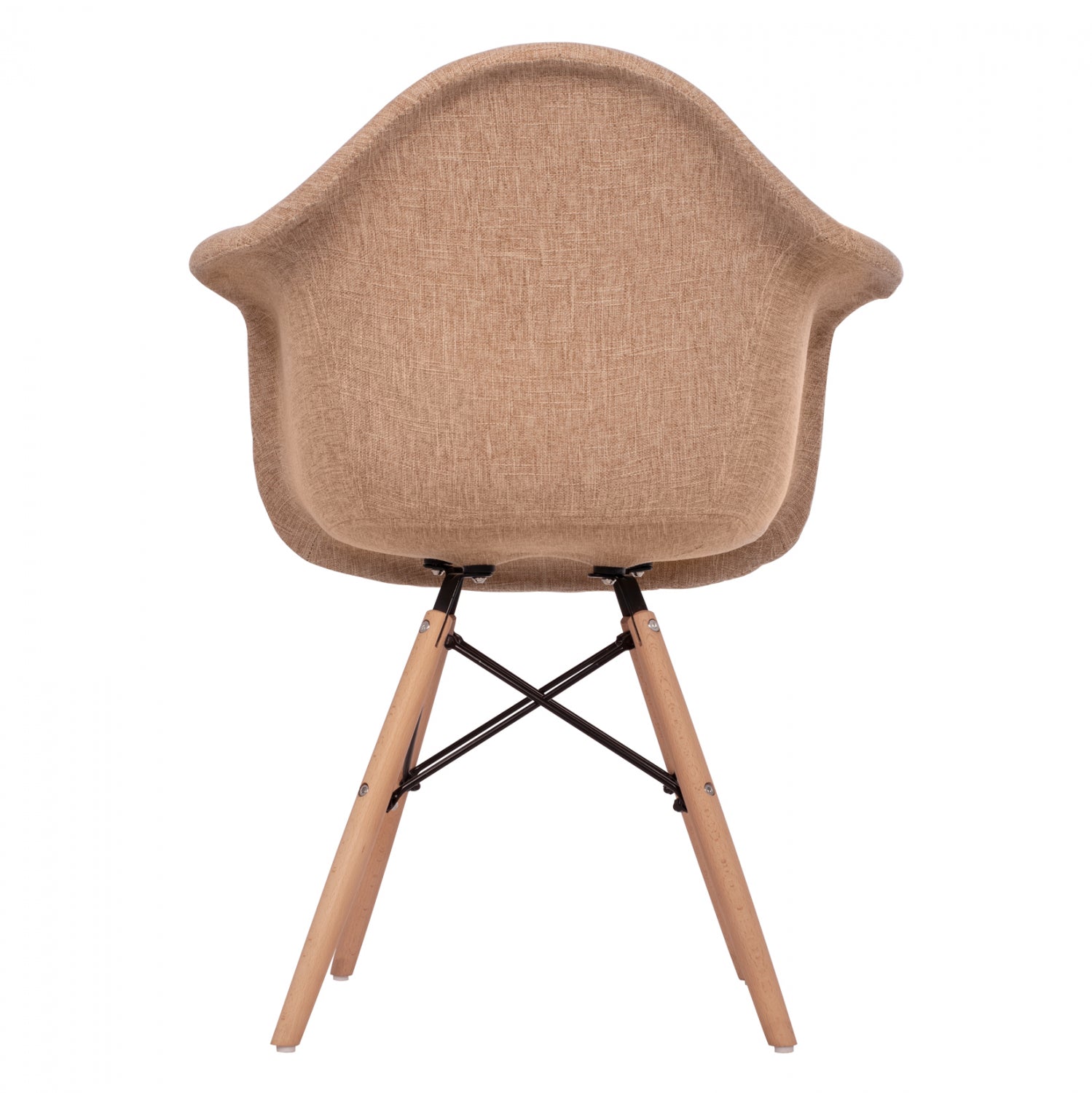 Кресло Тея дамаска бежов цвят