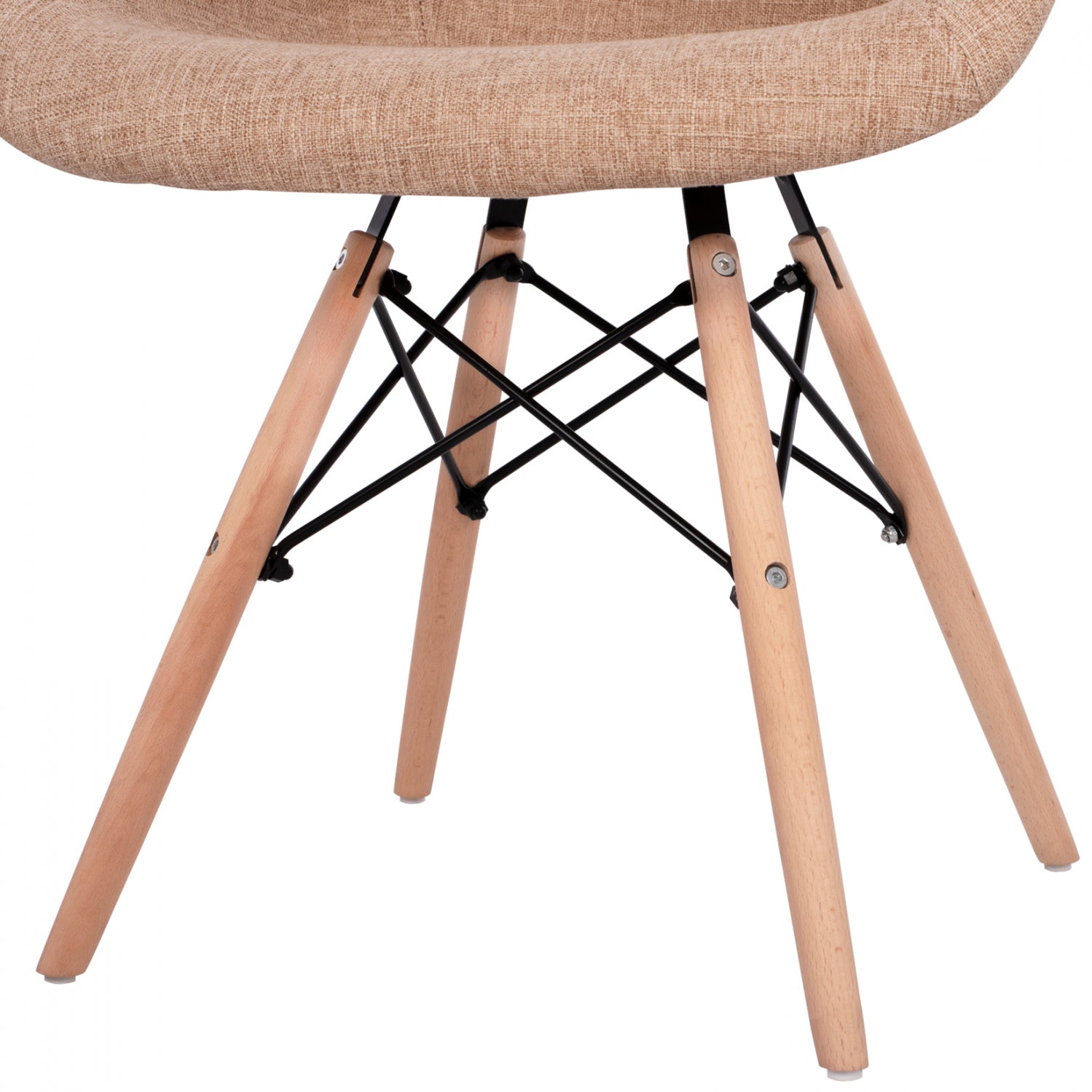 Кресло Тея дамаска бежов цвят