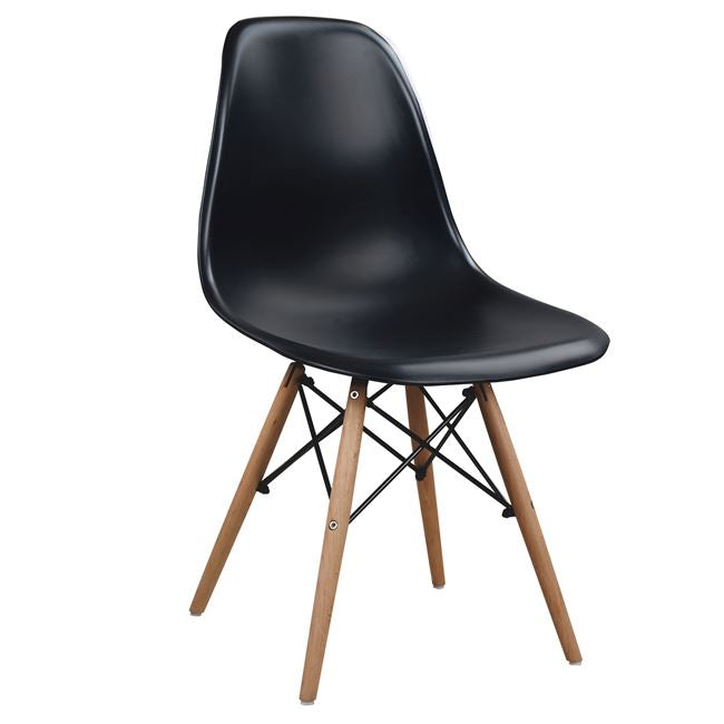 Комплект трапезна маса 5t минимална маса 120x80x73 cm-twist черно КГ10080.02