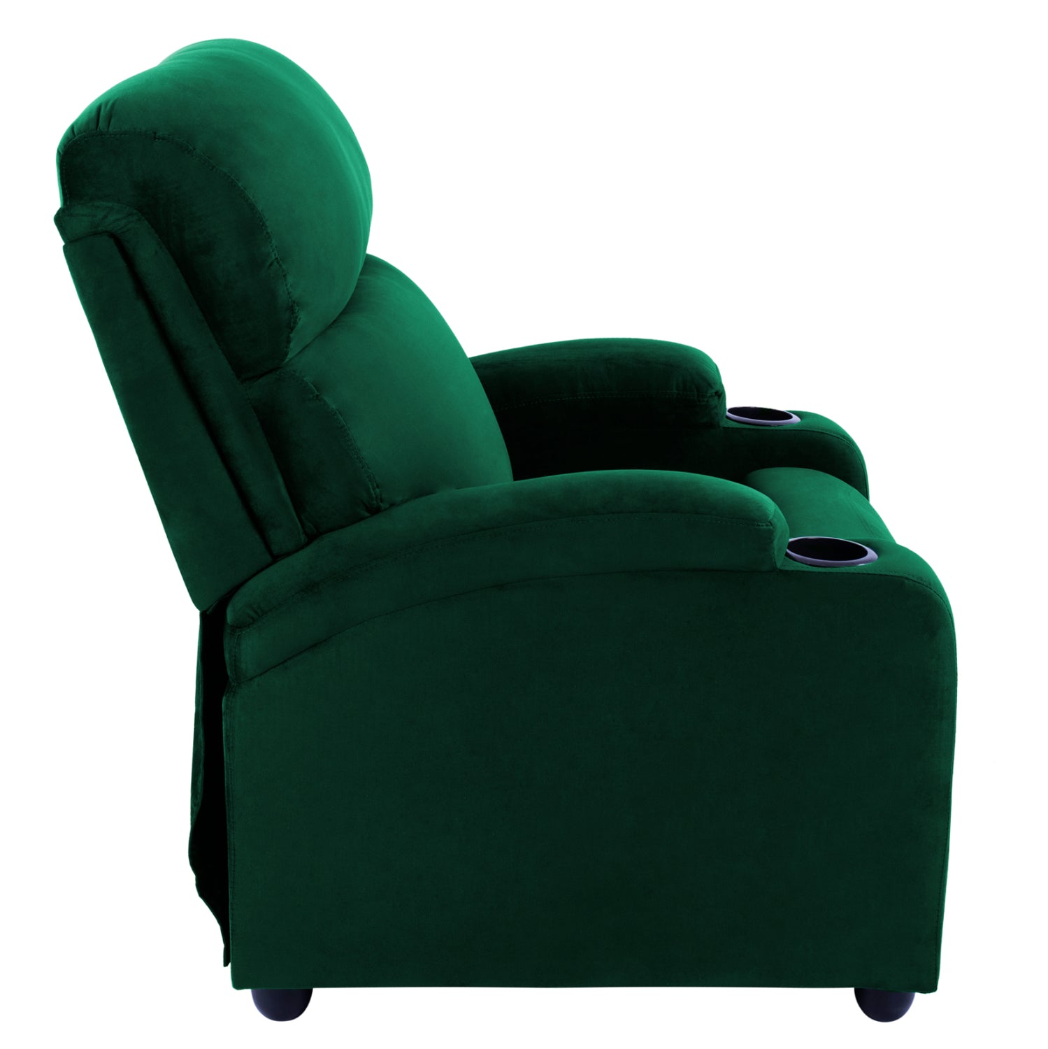 RELAX кадифено кресло кипарис с механизъм 80x92x102h см.