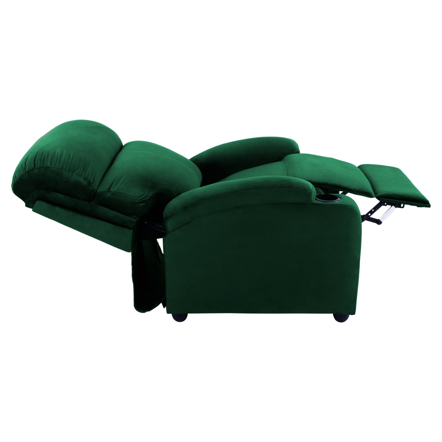 RELAX кадифено кресло кипарис с механизъм 80x92x102h см.