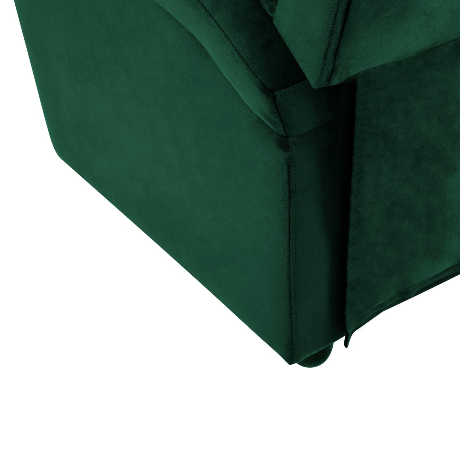 Relax кадифено кресло кипарис с механизъм 80x92x102h см.