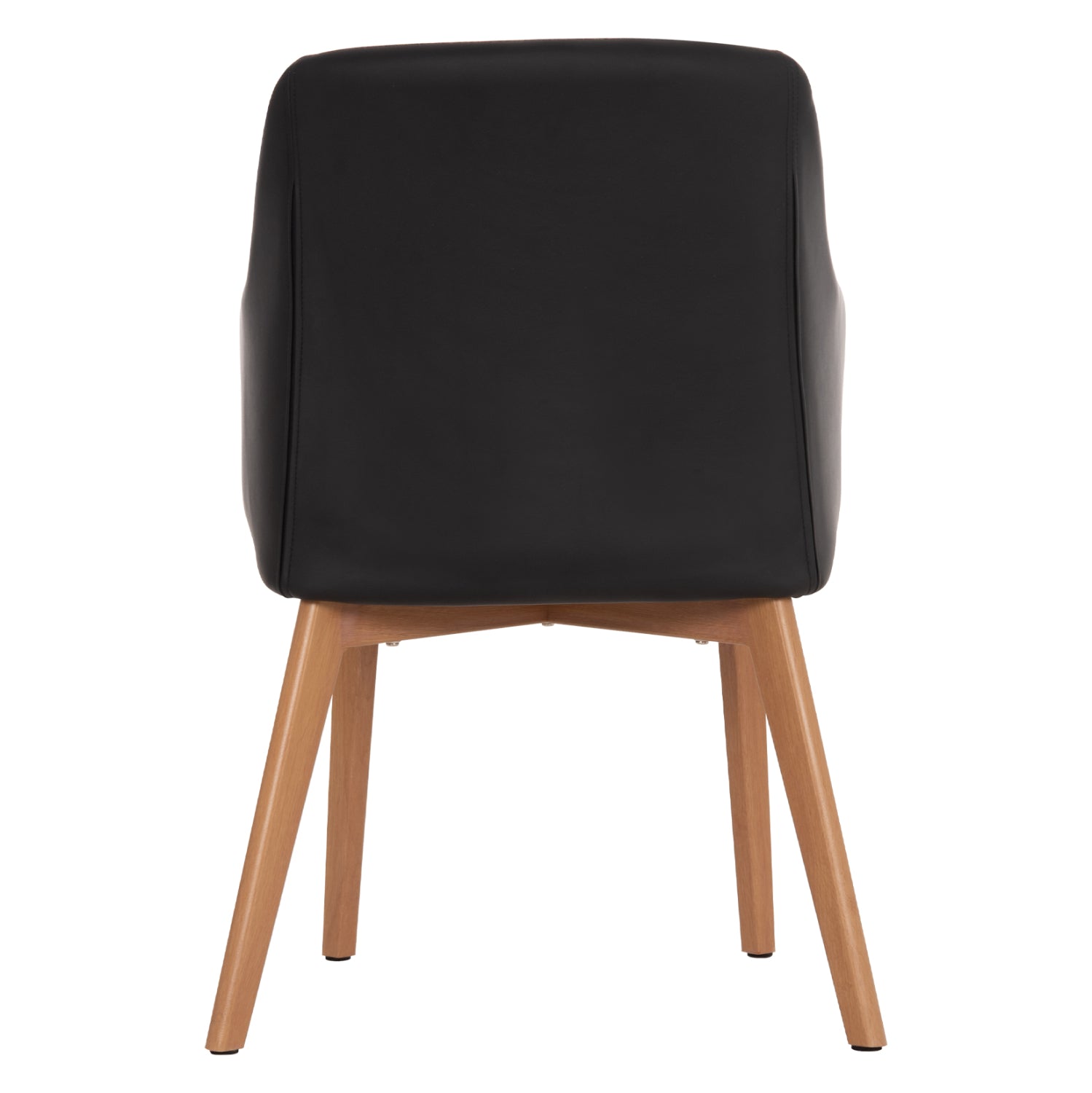 Кресло BRISTOL тъмносив плат/черна кожа 57x59x86см.