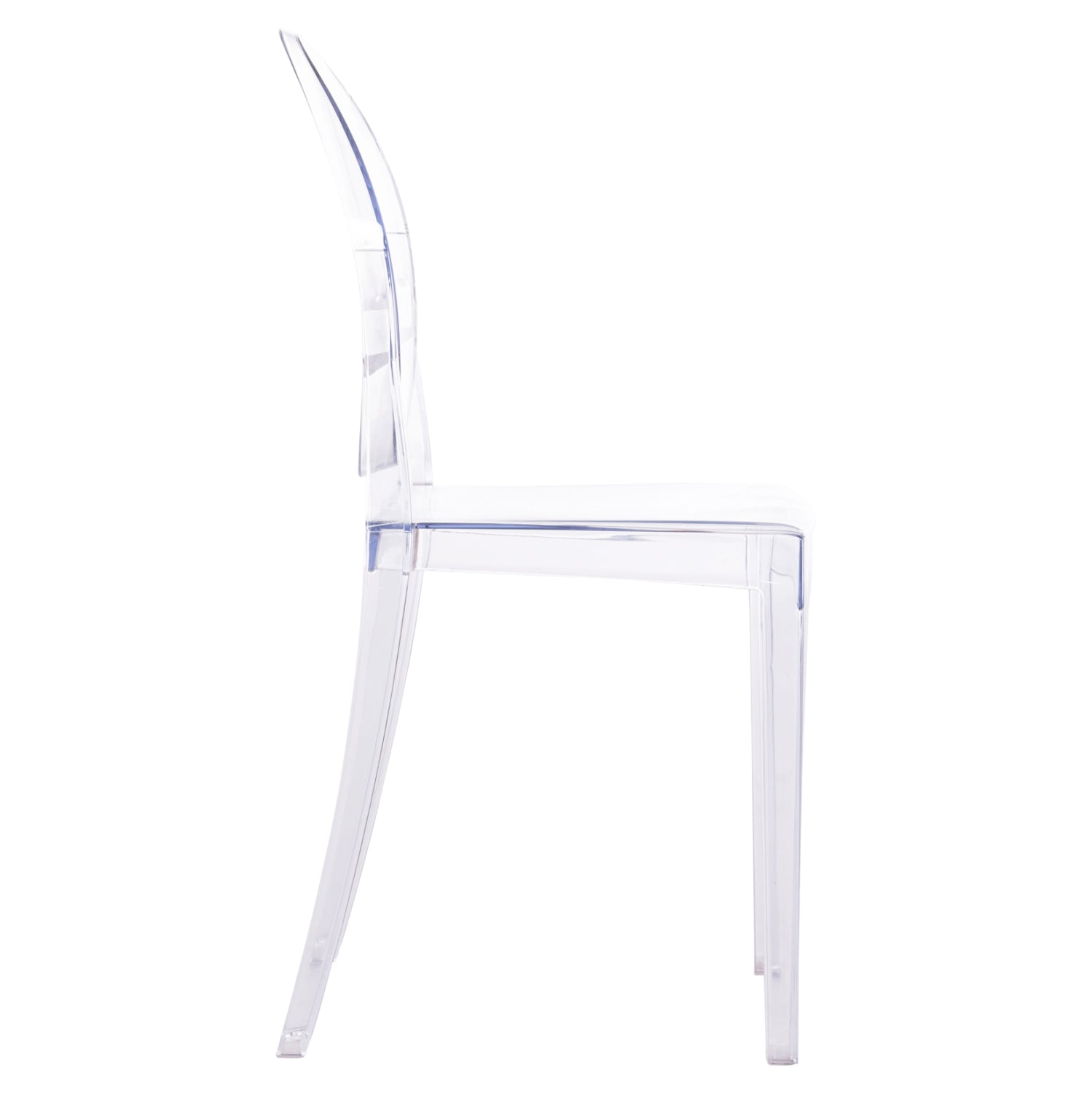 Трапезен стол ARAMIS акрил прозрачен 34.5x50x90см.