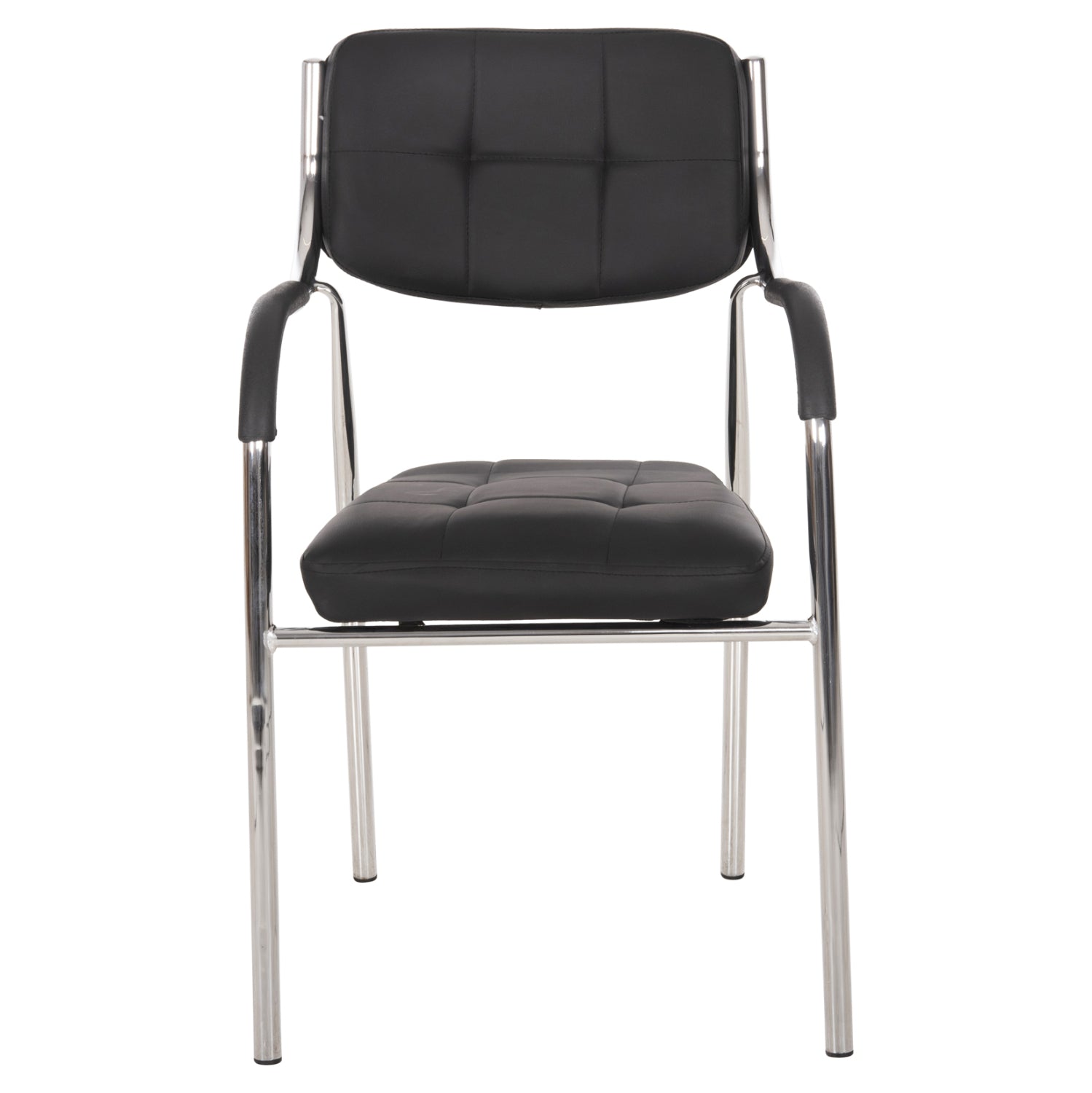 Посетителски стол оберон КГ1018.01 черен цвят