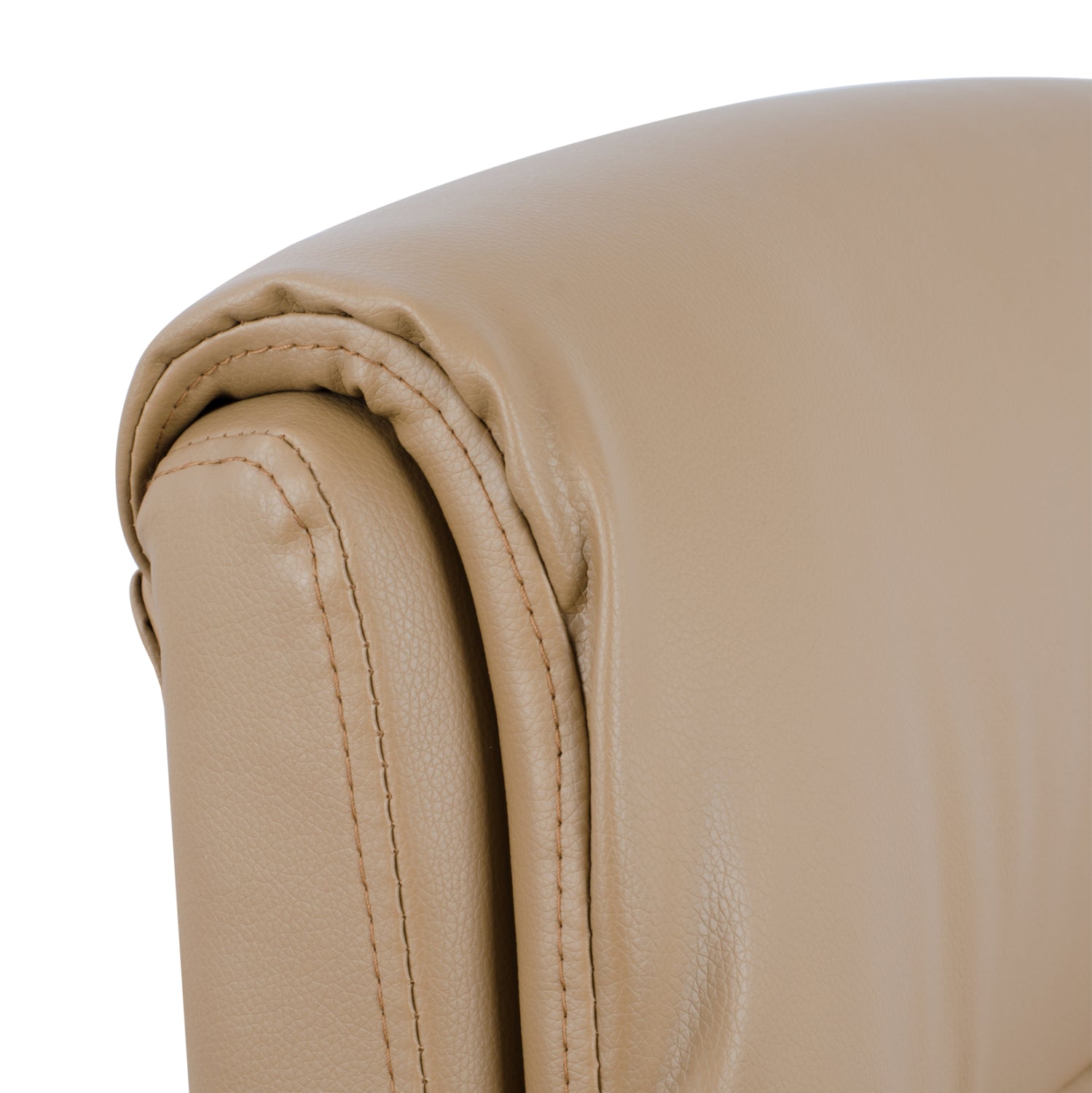 Директорски офис стол  ZAMORA  цвят камел 51x71x123см