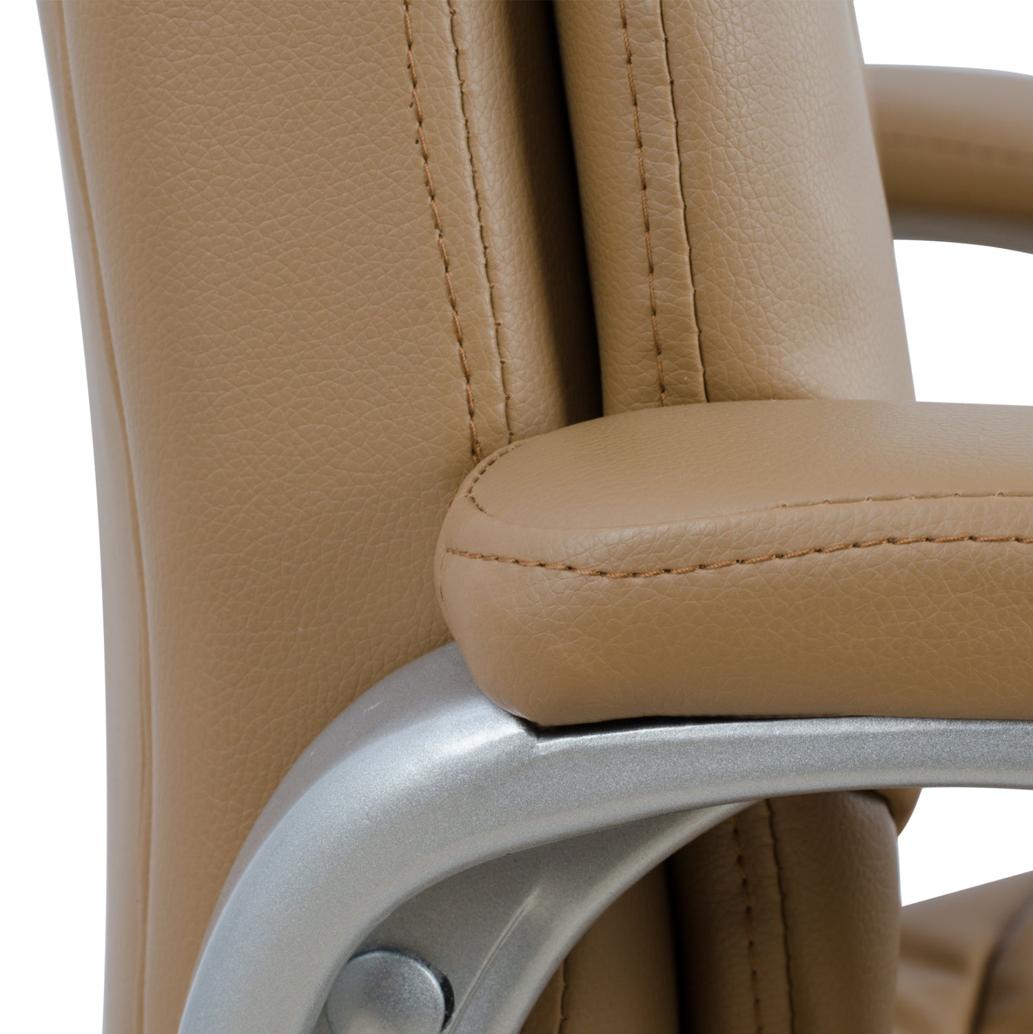 Директорски офис стол  ZAMORA  цвят камел 51x71x123см