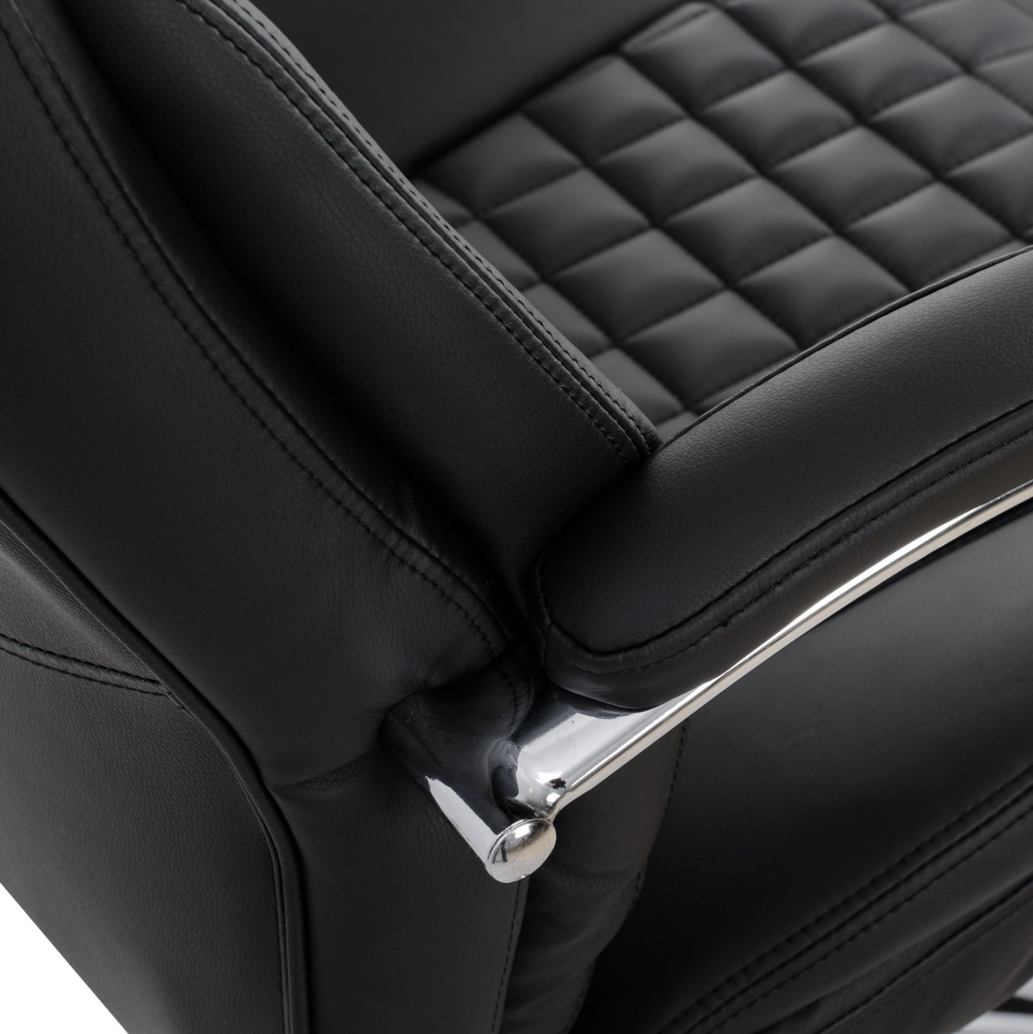 Офис стол  KIEV КГ1097.01 черен цвят