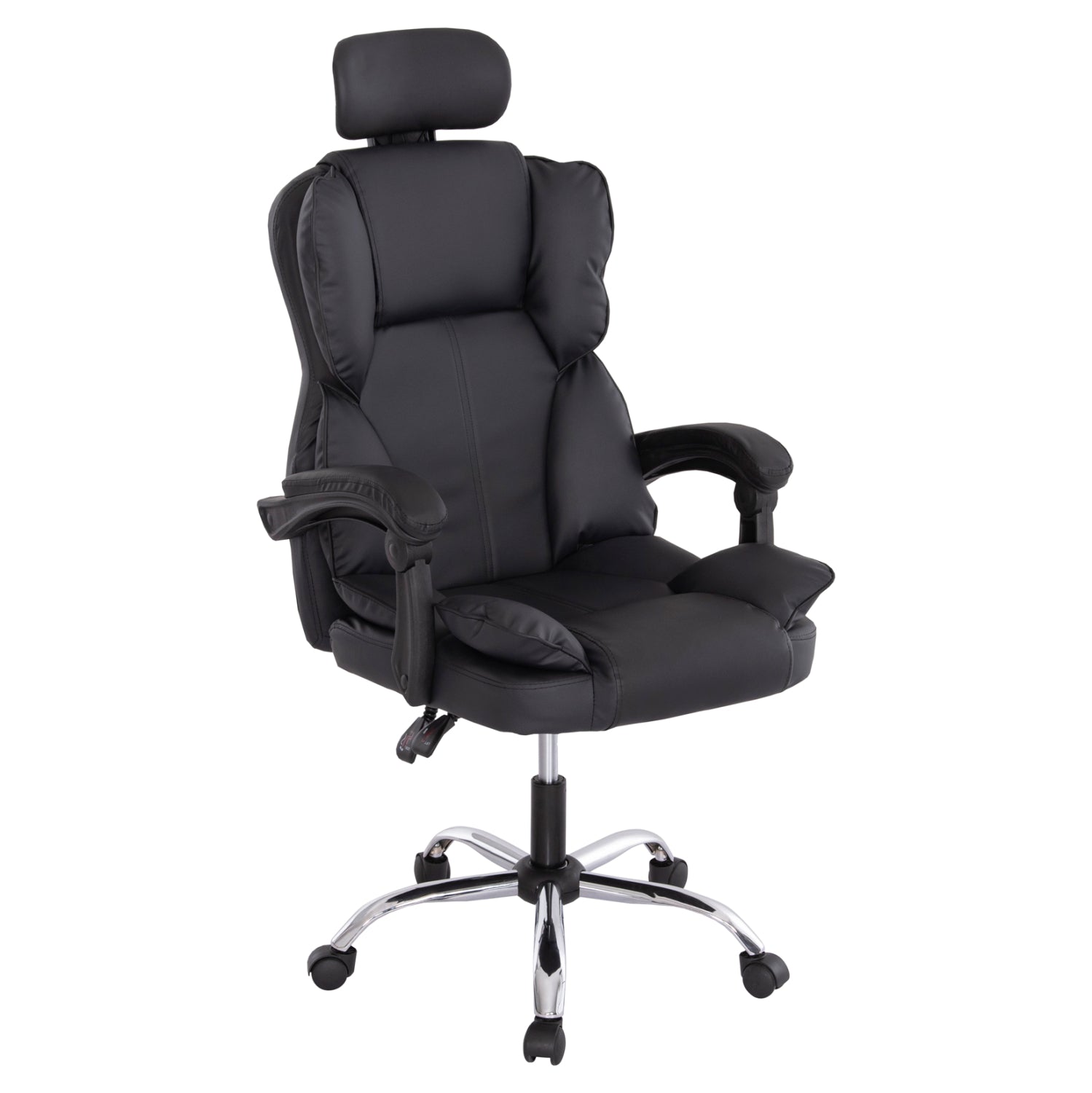 Офис стол OCTAVIUS черен цвят  63x73x129