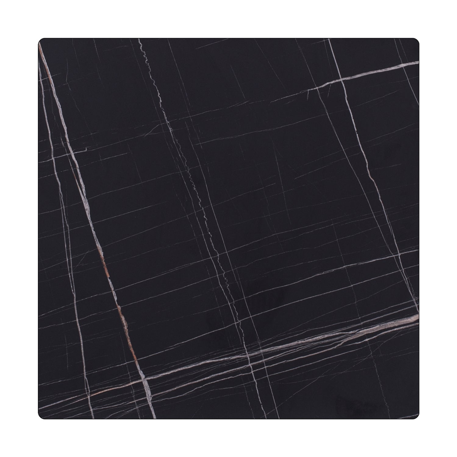 Компактен плот за маса hpl черен мрамор 5175 με1169902 69.5x69.5 дебелина 12 мм