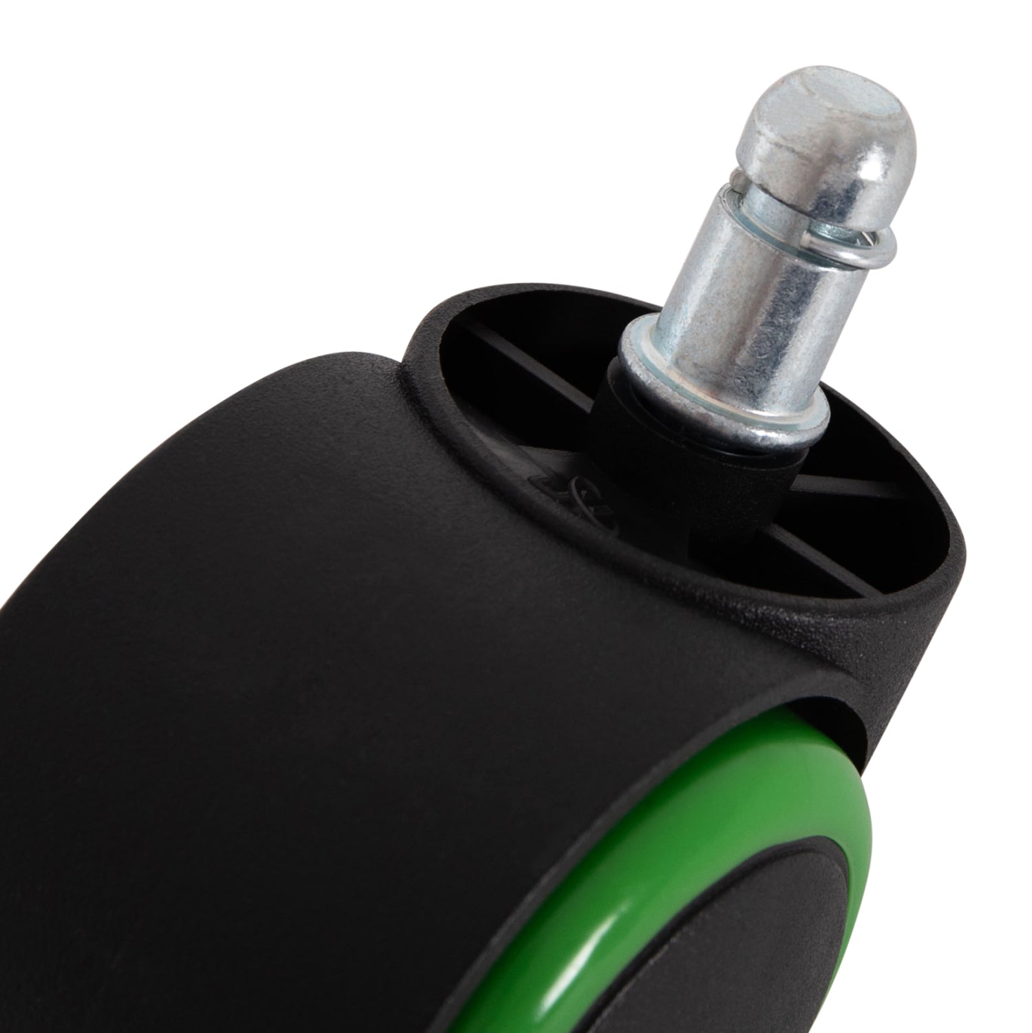 Резервен комплект колела за офис столове КГ1203.03--черно-зелено 5бр.