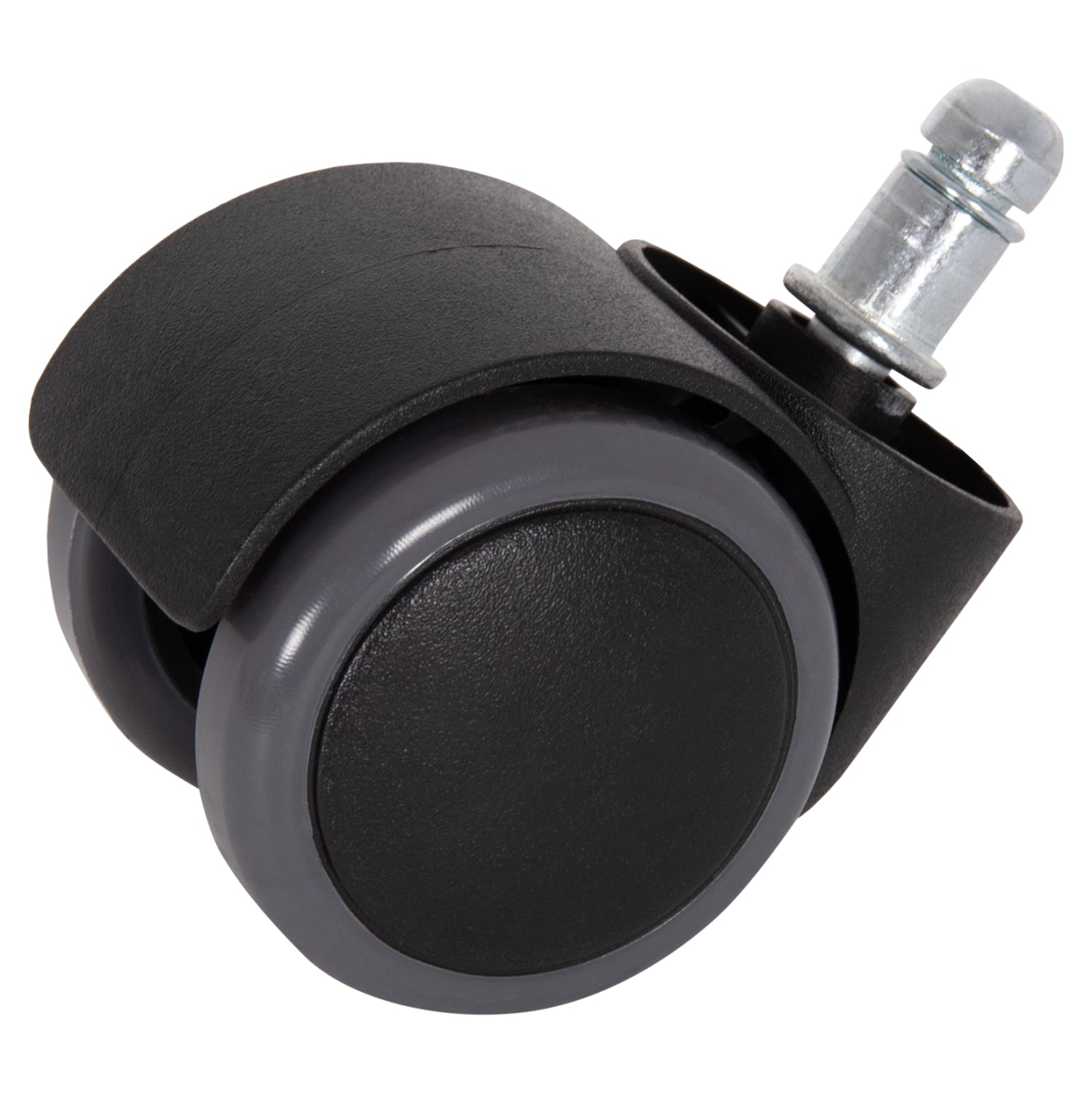 Резервен комплект колела от 5 броя за офис столове КГ1203--черно-сив