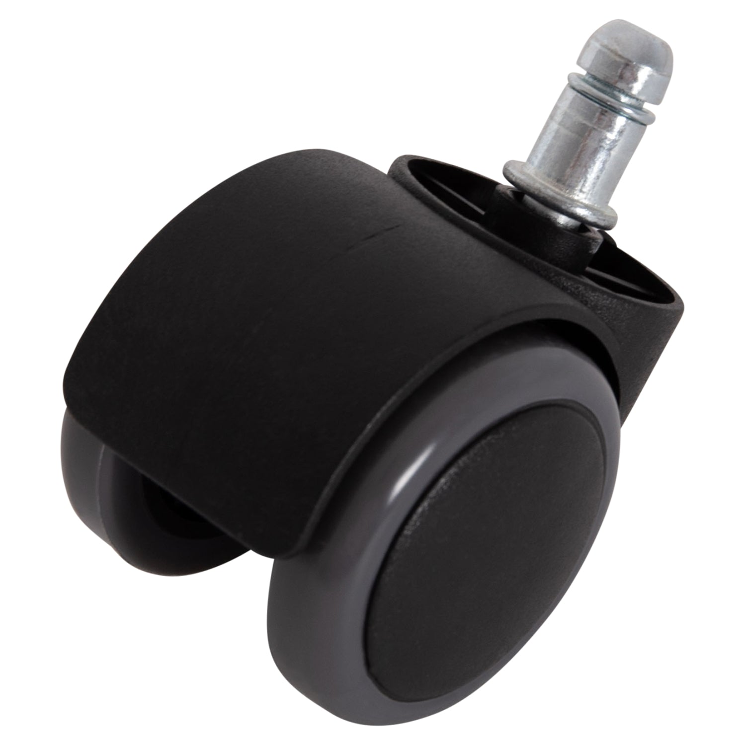 Резервен комплект колела от 5 броя за офис столове КГ1203--черно-сив