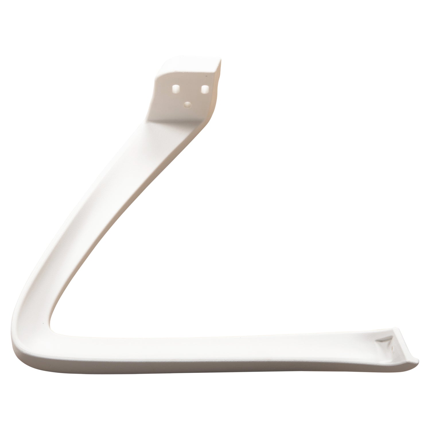 Резервни полипропиленови подлакътници за офис стол бял цвят комплект от 2 бр.и за