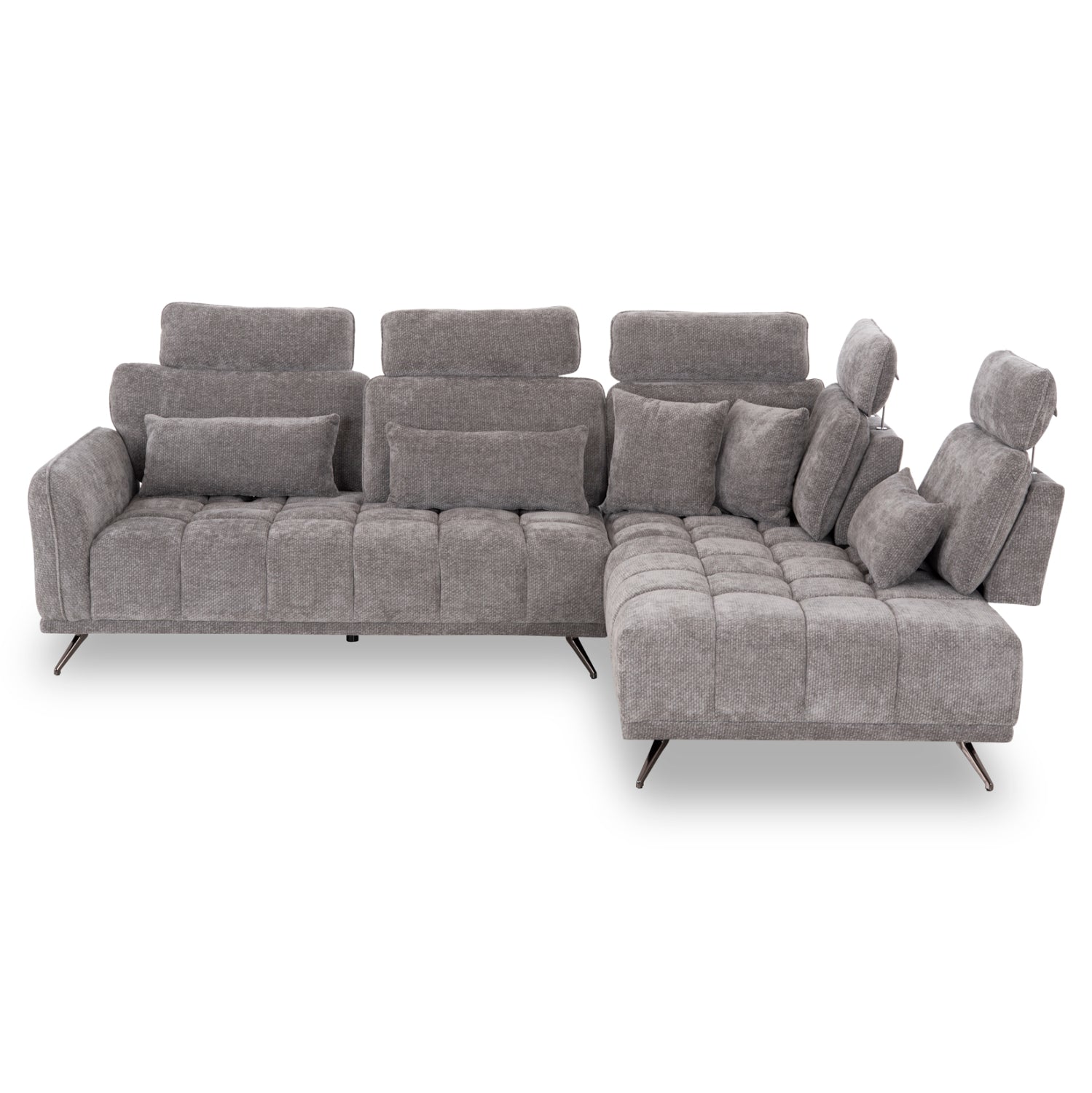 Десен ъглов 5-местен диван myron sm3318.01r сив платеж 290x110-225x110h