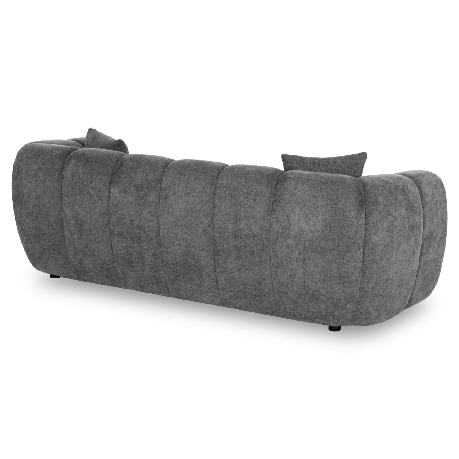 Триместен диван opale sm3319.01 сив плат 230x96x76всм.