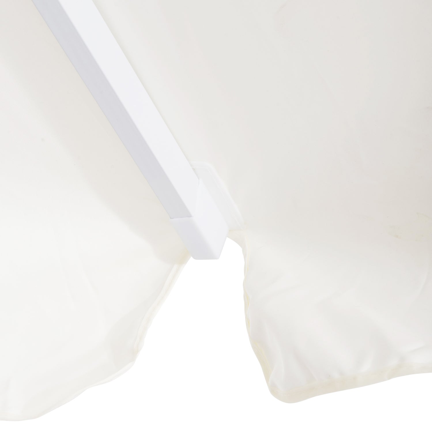 Алуминиев чадър ф300/250 - КГ6006 бял цвят