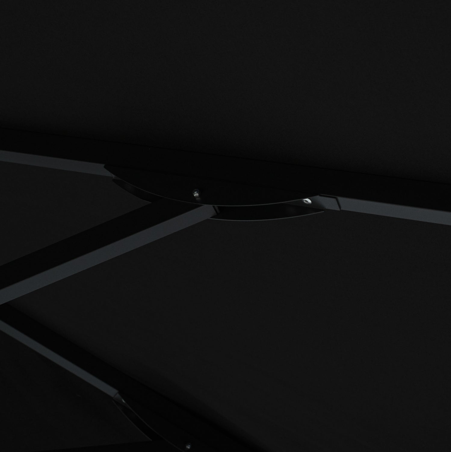 Алуминиев чадър КГ6026.03 черен цвят