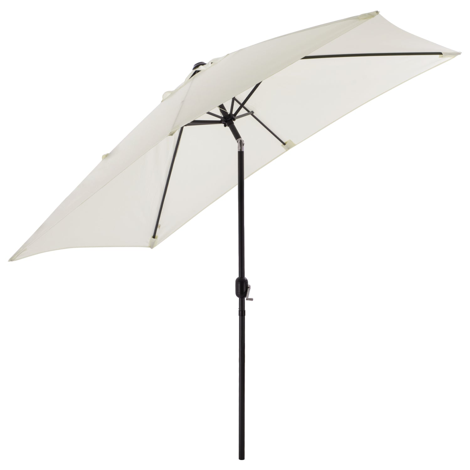 Алуминиев чадър КГ6029.10 цвят екрю-антрацит  262x170x253