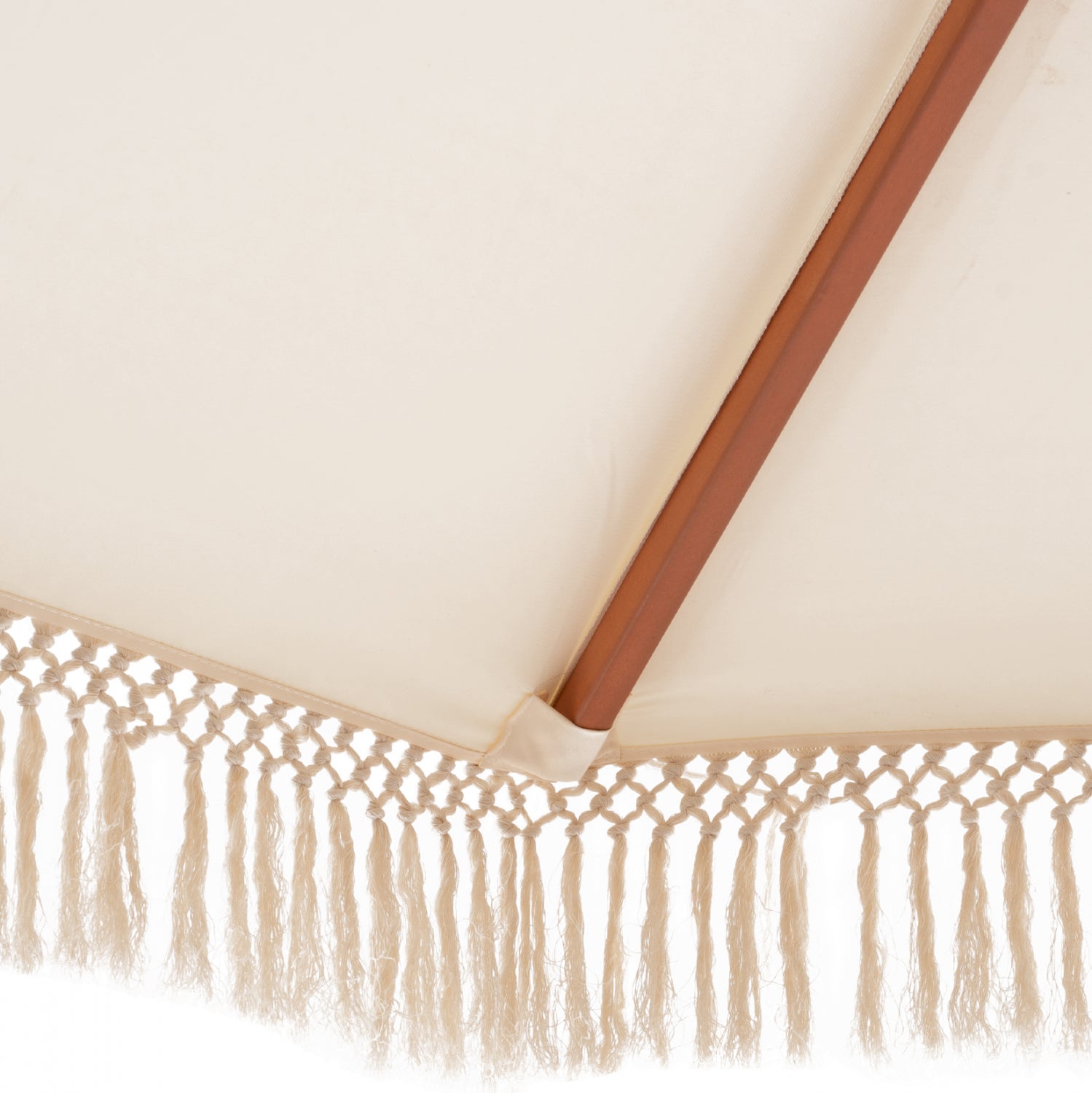 Чадър професионален Wagner дървена рамка-бежов цвят Φ3X2.50см