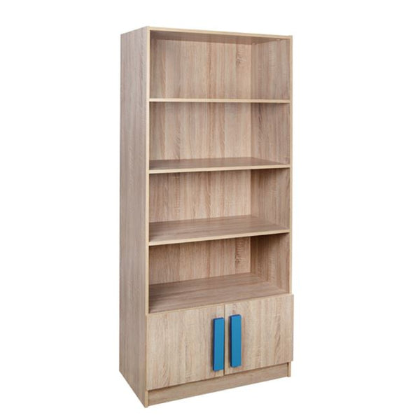 Библиотека PLAYROOM за детска  стая  сонама-син 80x35x180см.