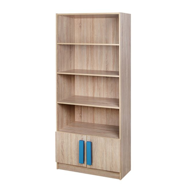 Библиотека PLAYROOM за детска  стая  сонама-син 80x35x180см.