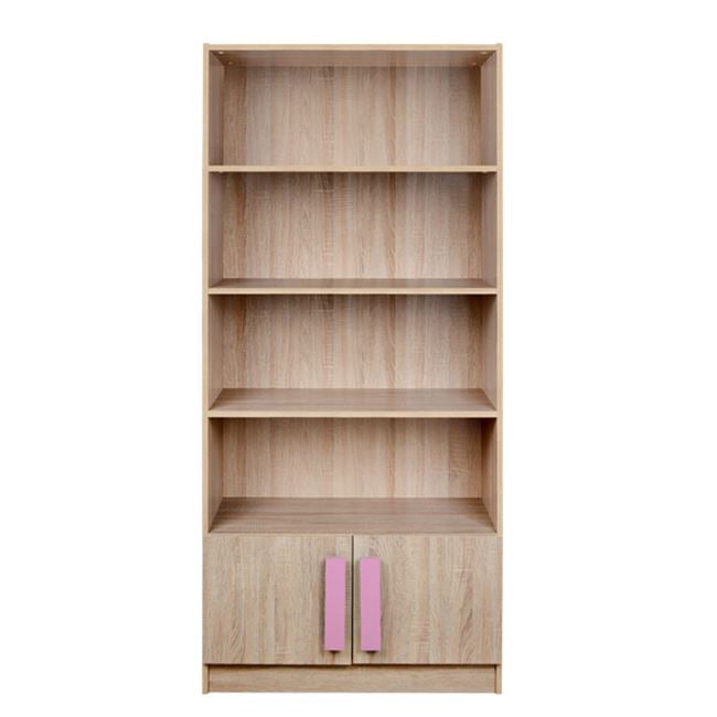 Библиотека PLAYROOM за детска стая сонама - розова 80x35x180см.