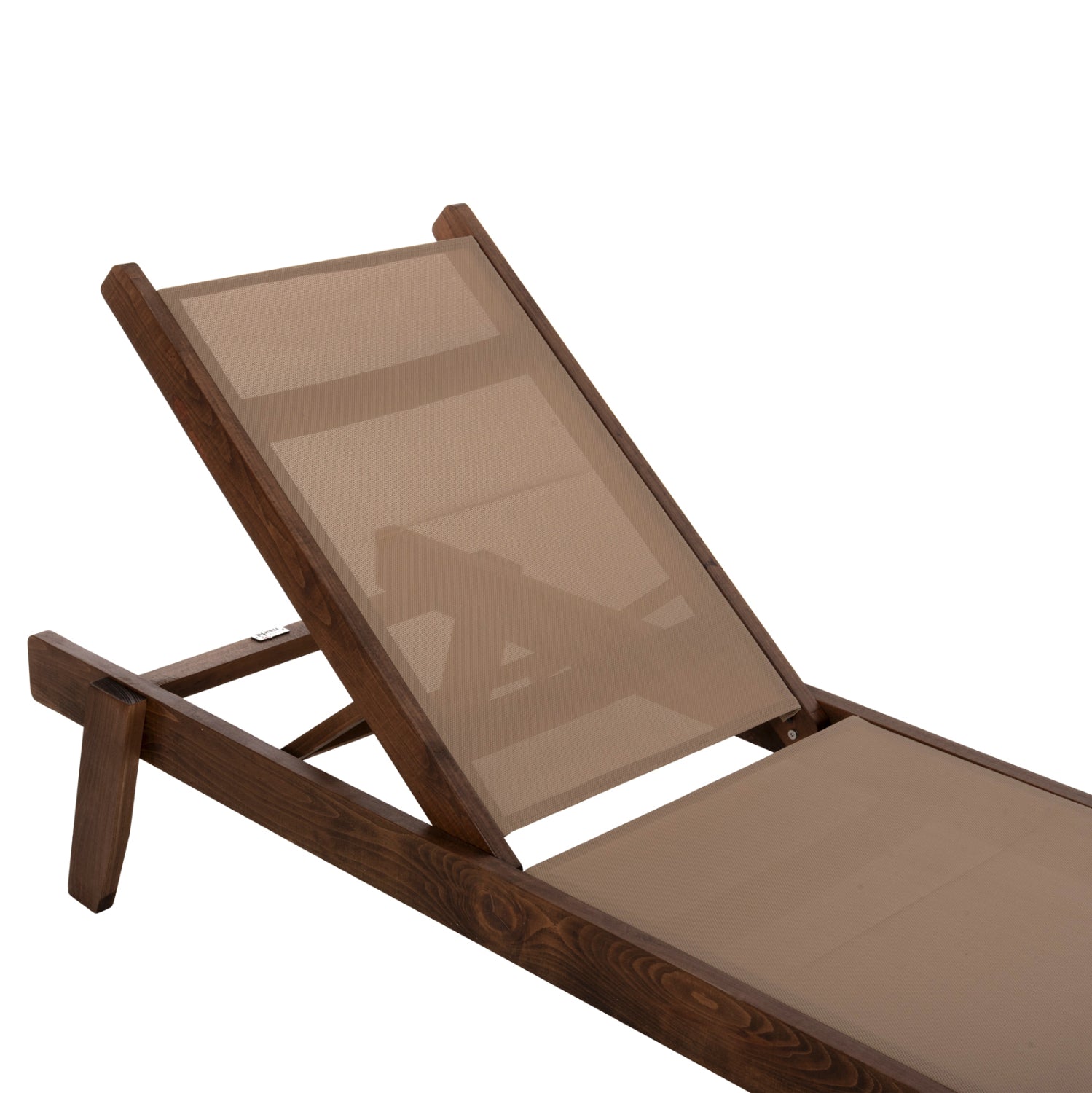 Професионален шелозън creta бук орех и мока плат 200x61-66x31-91см