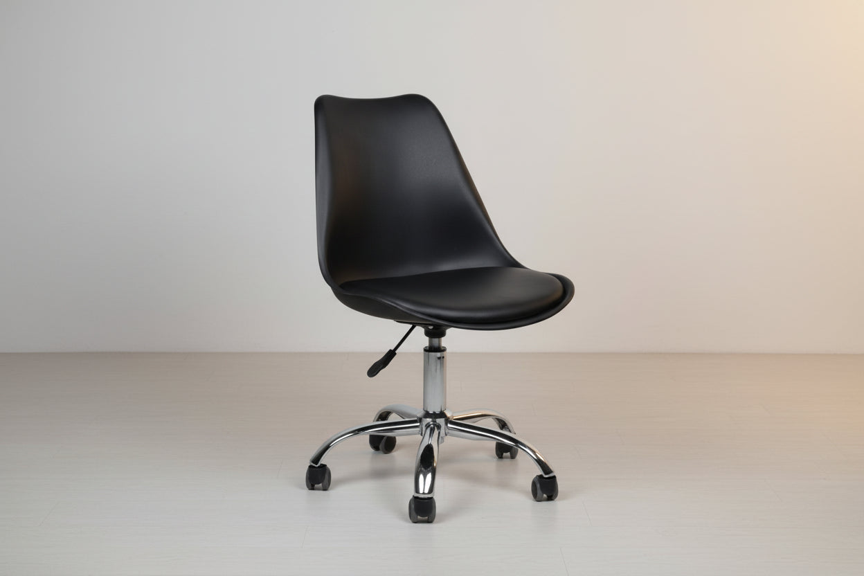 Офис стол Верона черен цвят 48x56x95см