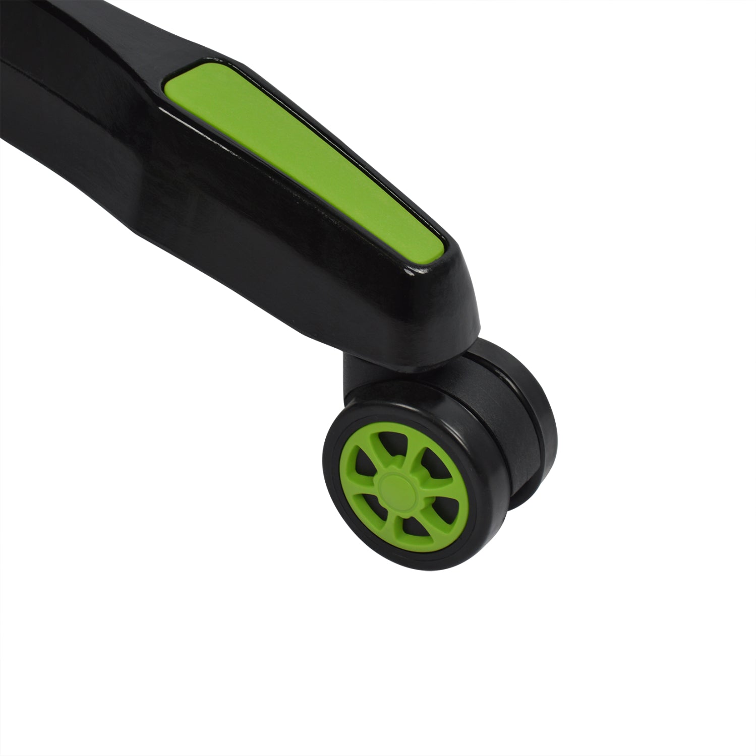 Геймърски офис стол ZAYN черен-зелен цвят 67x70x134 см