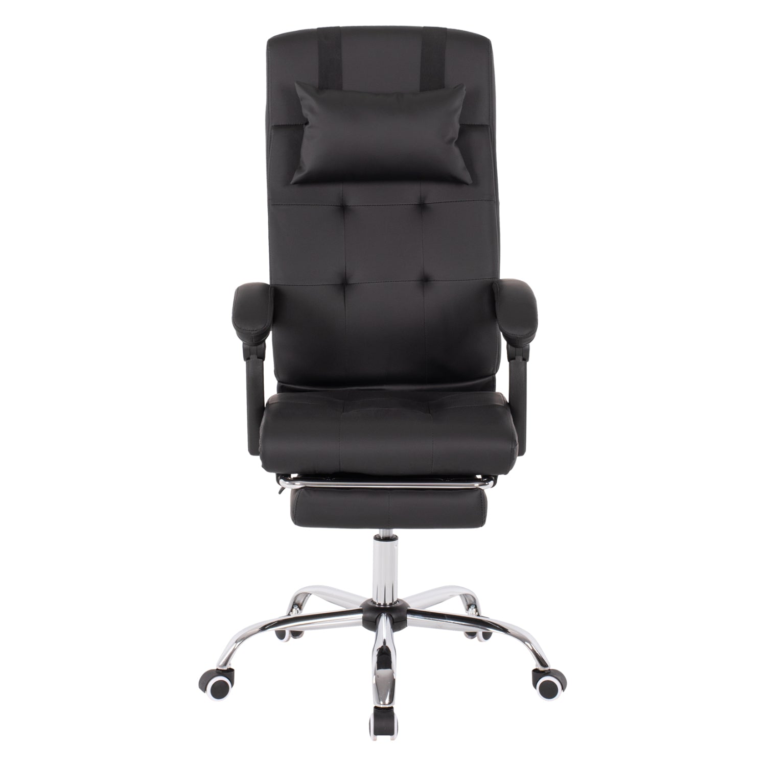 Офис стол  EXECUTIVE черен цвят  58x71x128см