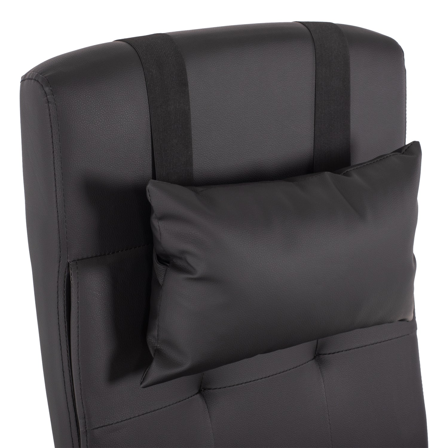 Офис стол  EXECUTIVE черен цвят  58x71x128см