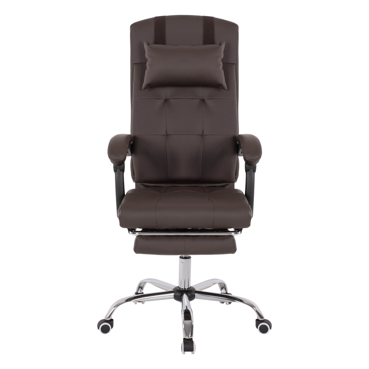 Офис стол EXECUTIVE кафяв цвят 58x71x128см
