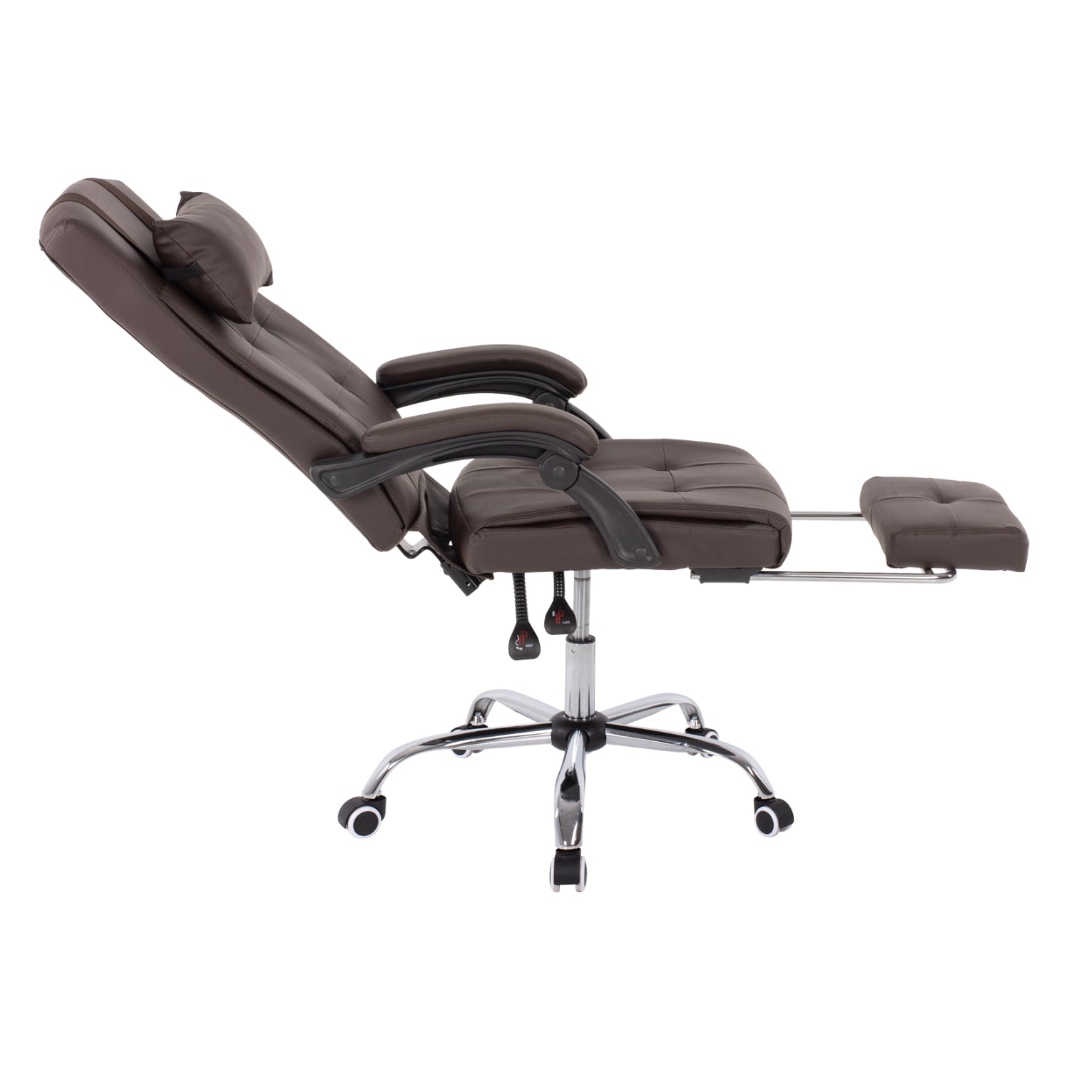 Офис стол EXECUTIVE кафяв цвят 58x71x128см